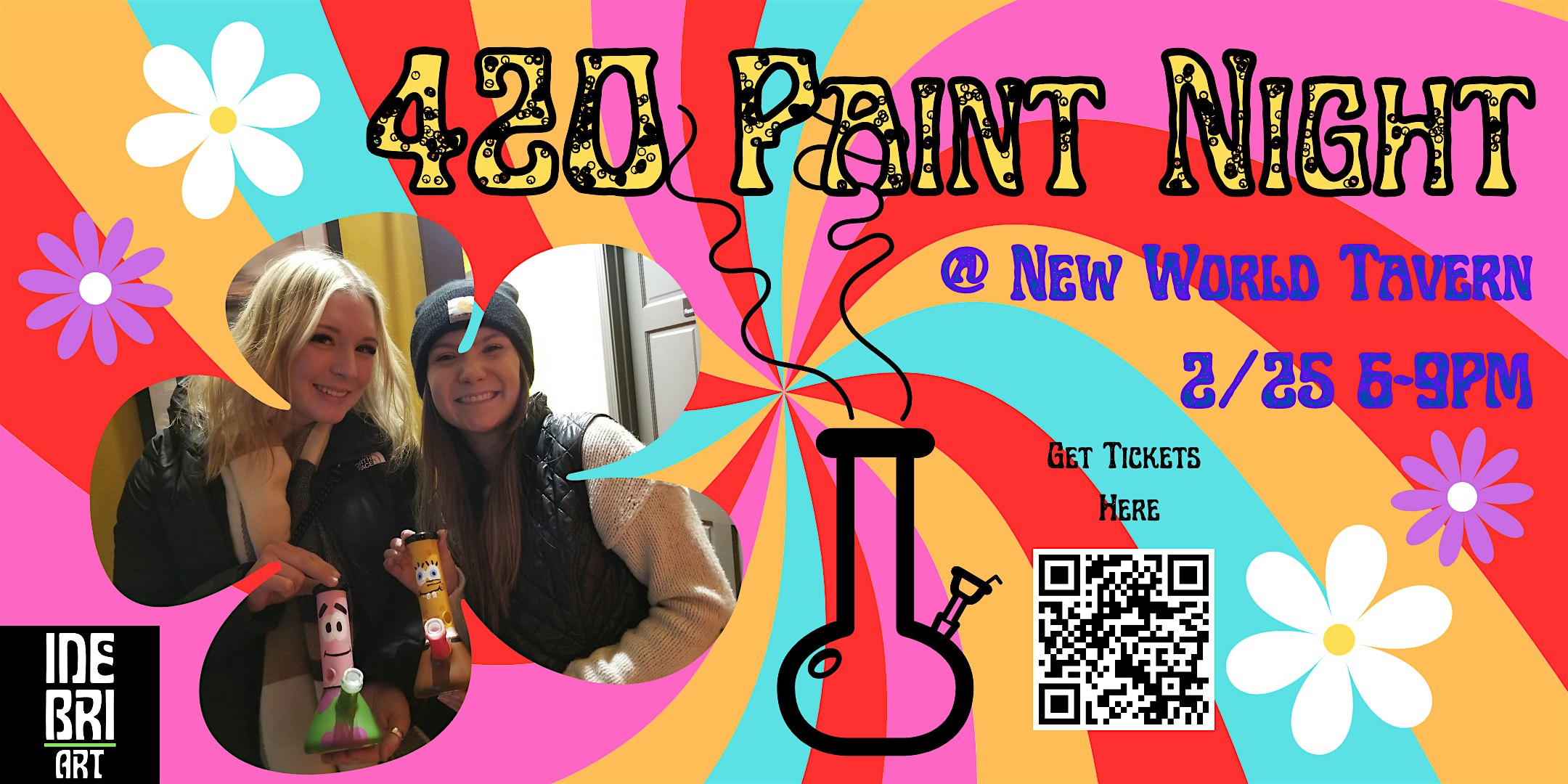 420 Paint Night @ The New World Tavern – Plymouth, MA