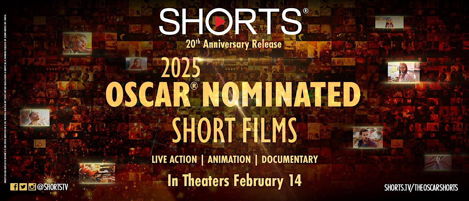 2025 Oscar Nominated Shorts – Animated – Sacramento, CA