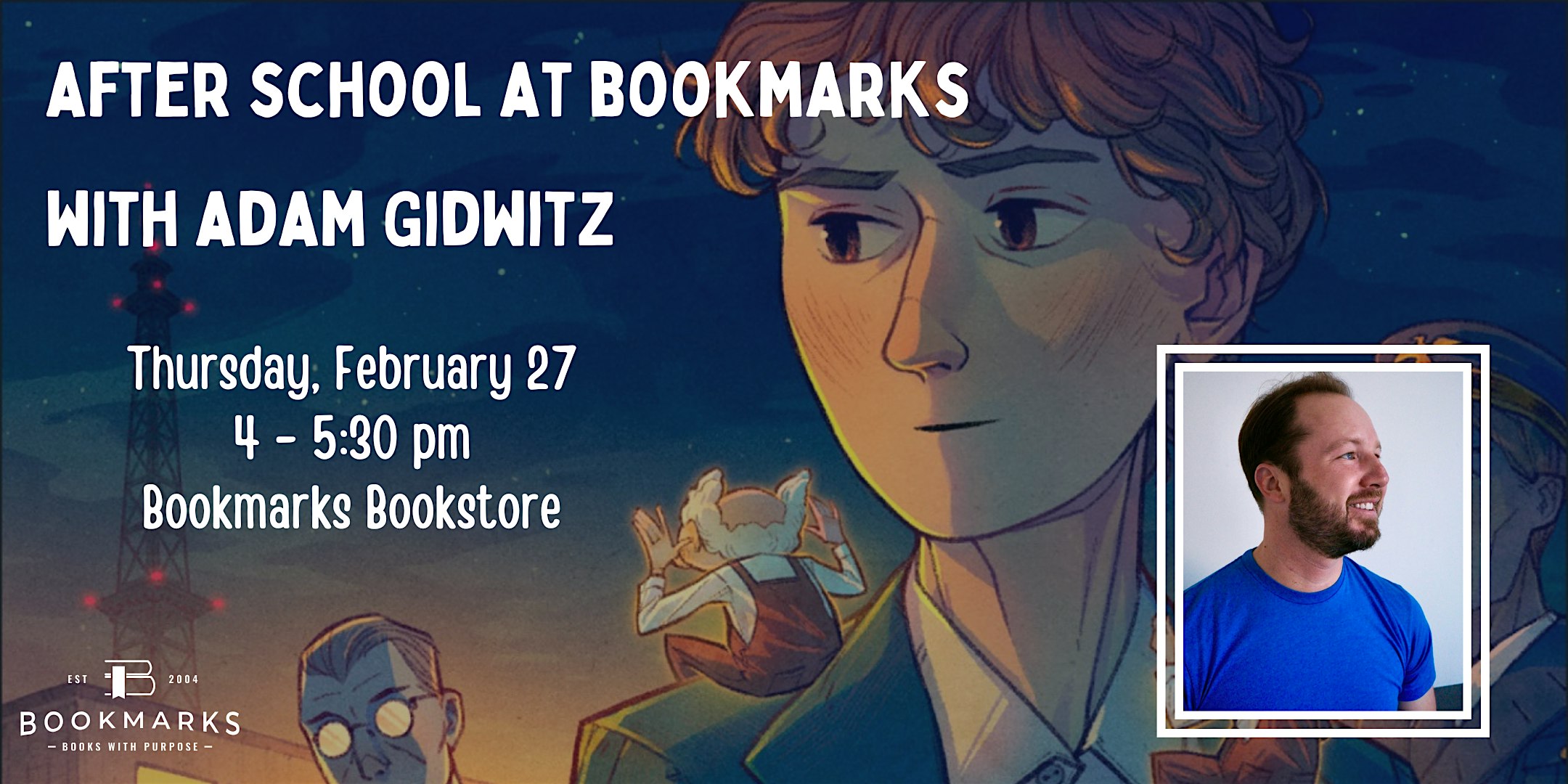 After School Event with Adam Gidwitz – Winston-Salem, NC