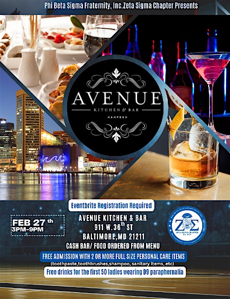 Zeta Sigma CIAA Party – Baltimore, MD