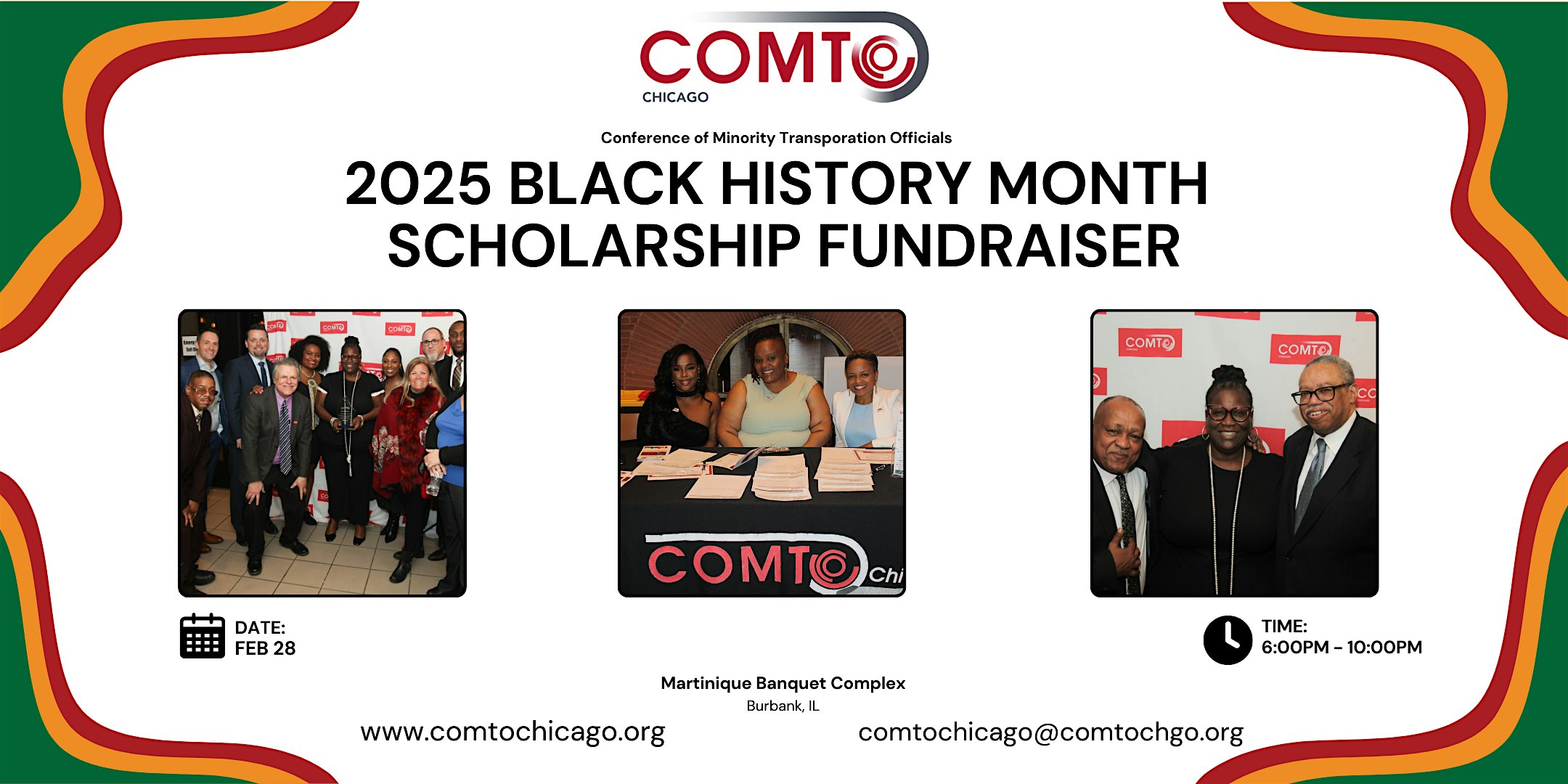 2025 COMTO Chicago Scholarship Fundraiser – Burbank, IL