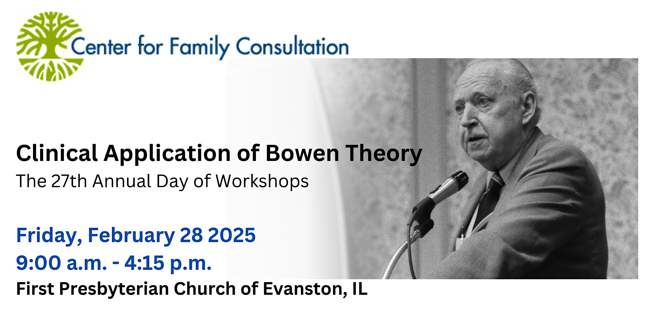 2025 Clinical Application of Bowen Theory – Evanston, IL