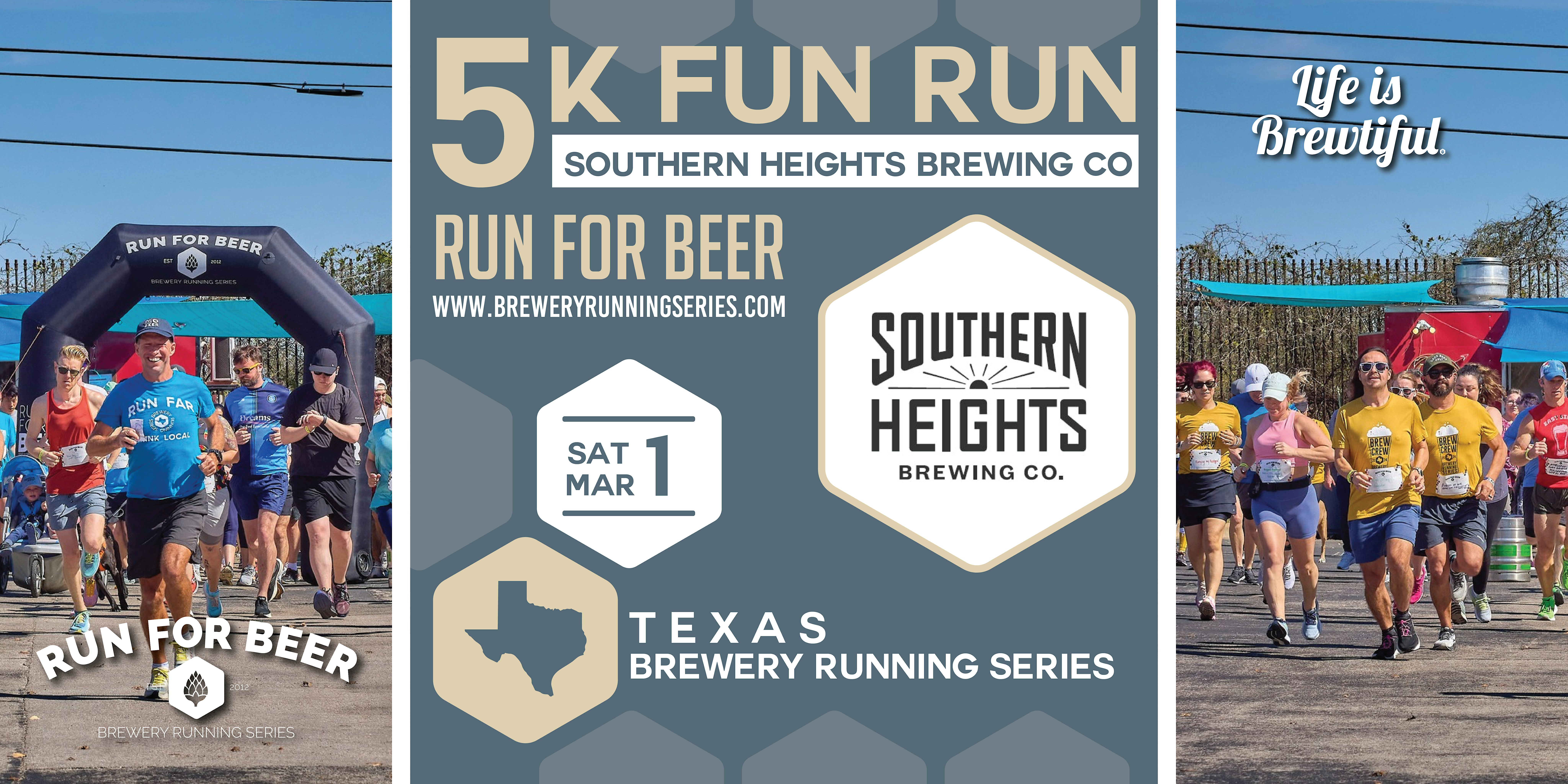 5k Run for Rare x Southern Heights | 2025 Texas Brewery Running Series – Austin, TX