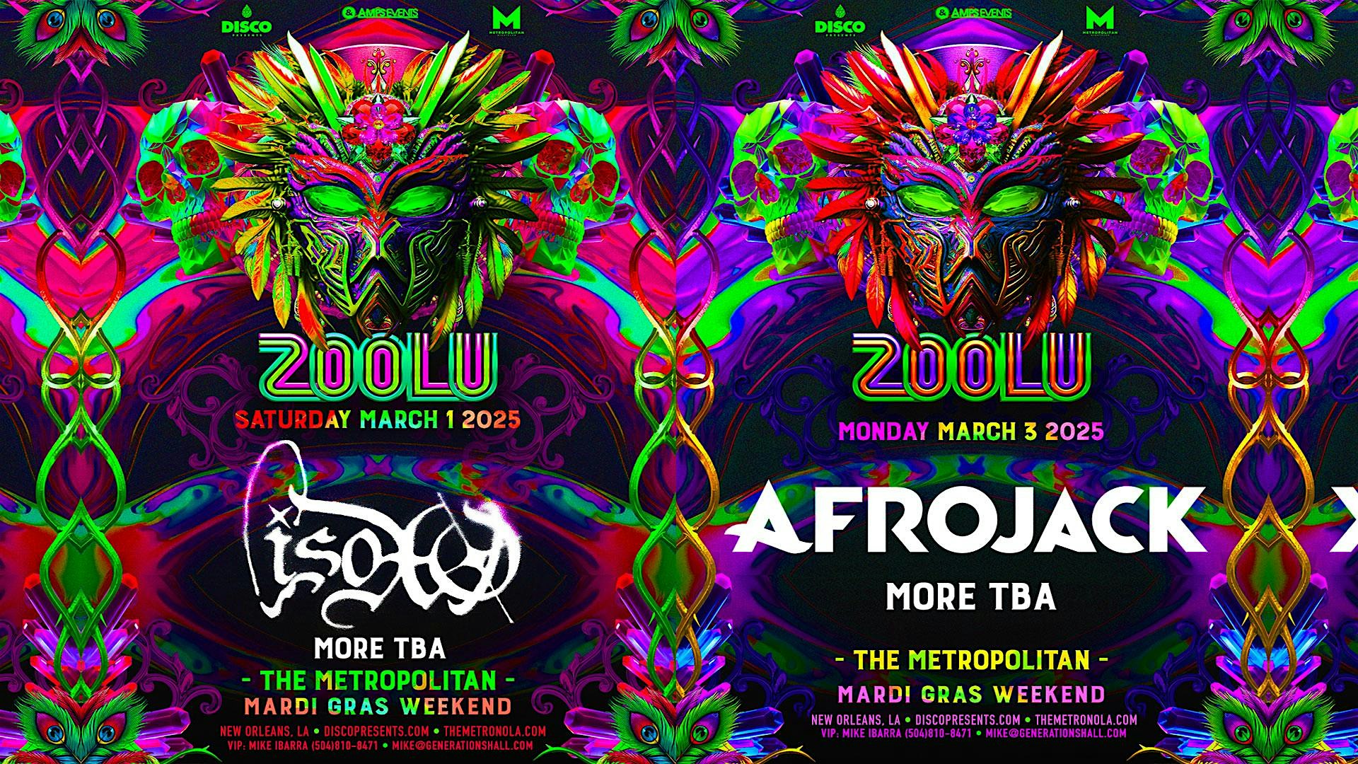 ZOOLU Saturday featuring ISOxo – New Orleans, LA