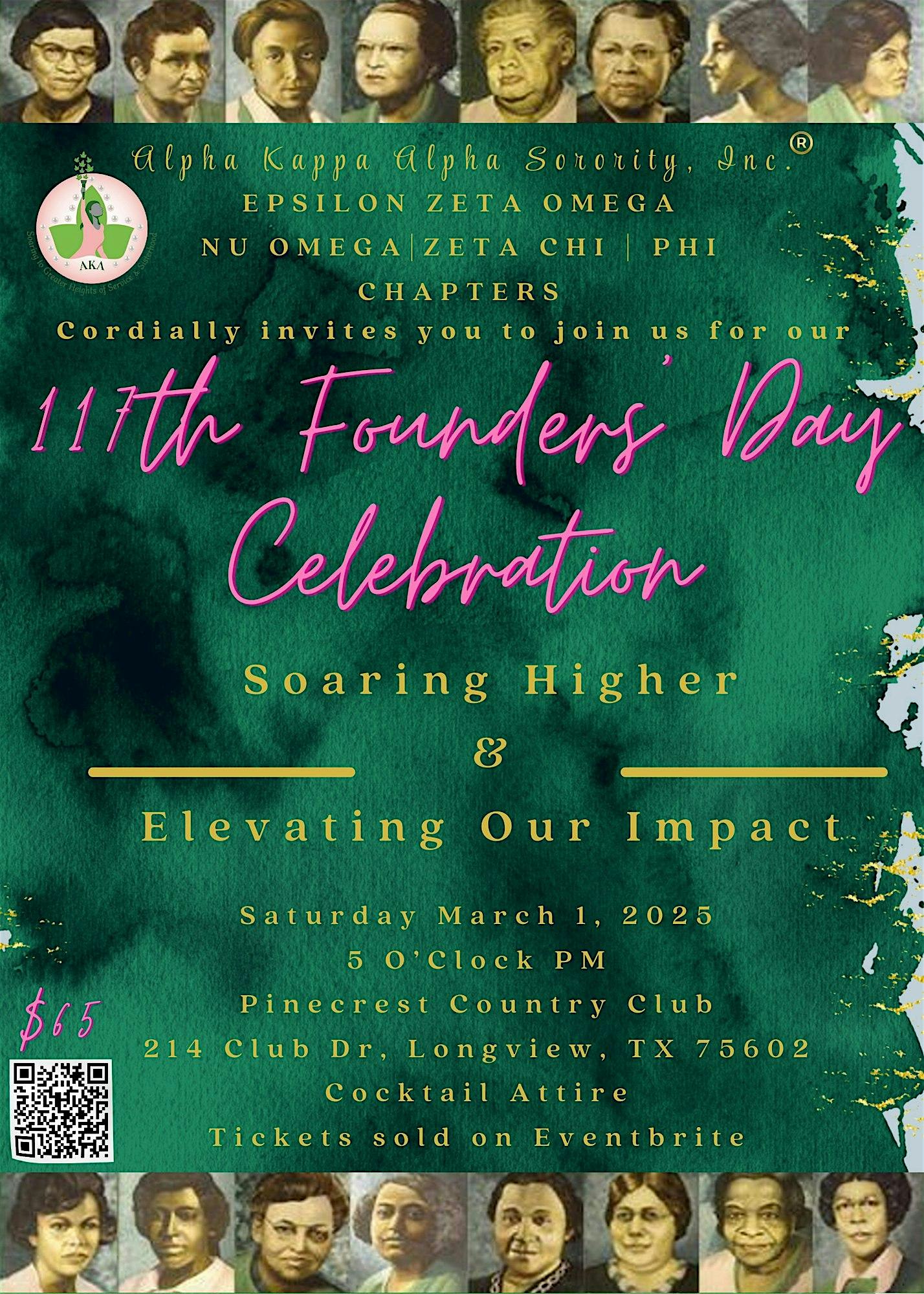 117th Founders’ Day Celebration – Soaring Higher & Elevating Our Impact – Longview, TX