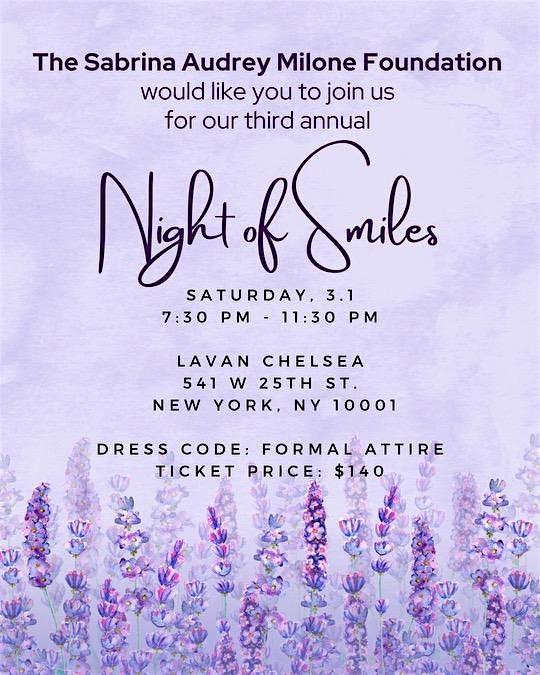 2025 Night of Smiles – New York, NY