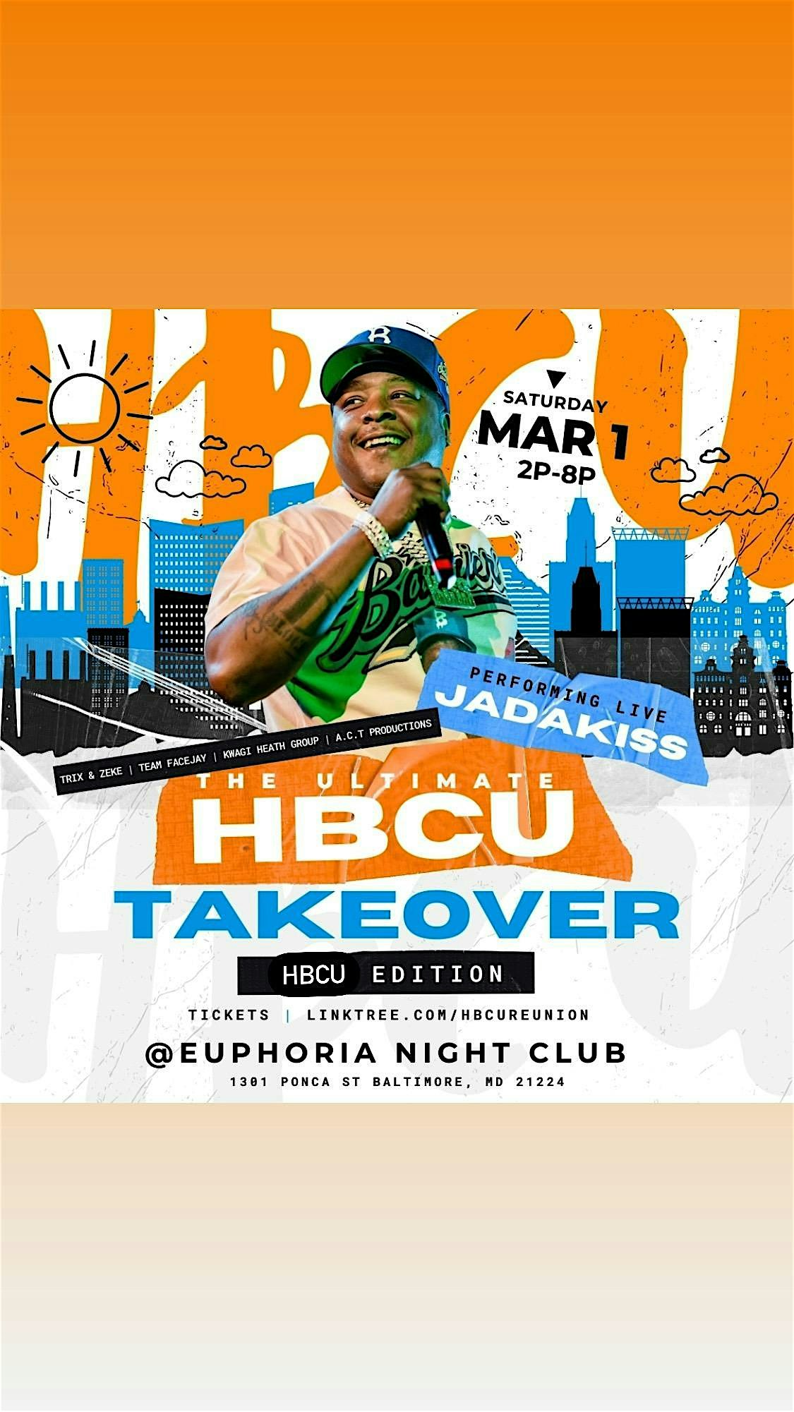 JadaKiss Performs Live at HBCU REUNION Day Party CIAA Alumni Takeover – Baltimore, MD