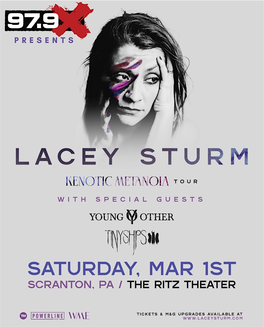 979X Presents: Lacey Sturm w/ Young Other & Tiny Ships – Scranton, PA