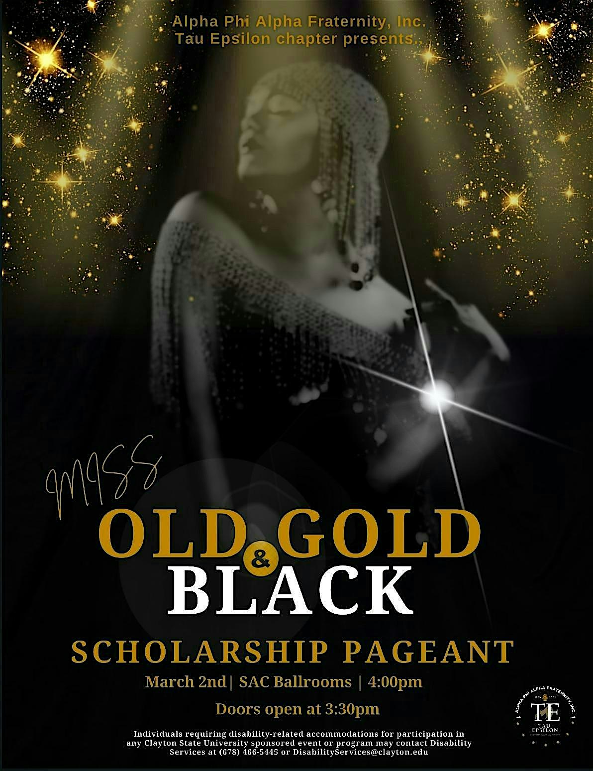 2025 Miss Old Gold & Black Scholarship Competition – Morrow, GA