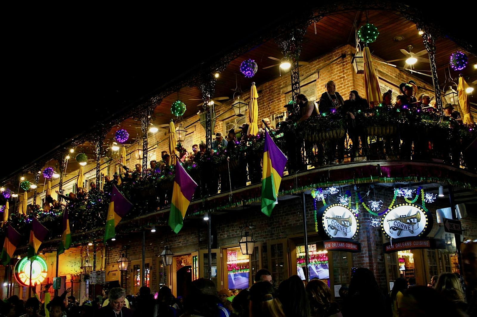 Mardi Gras Balcony Tickets – Lundi Gras – New Orleans, LA