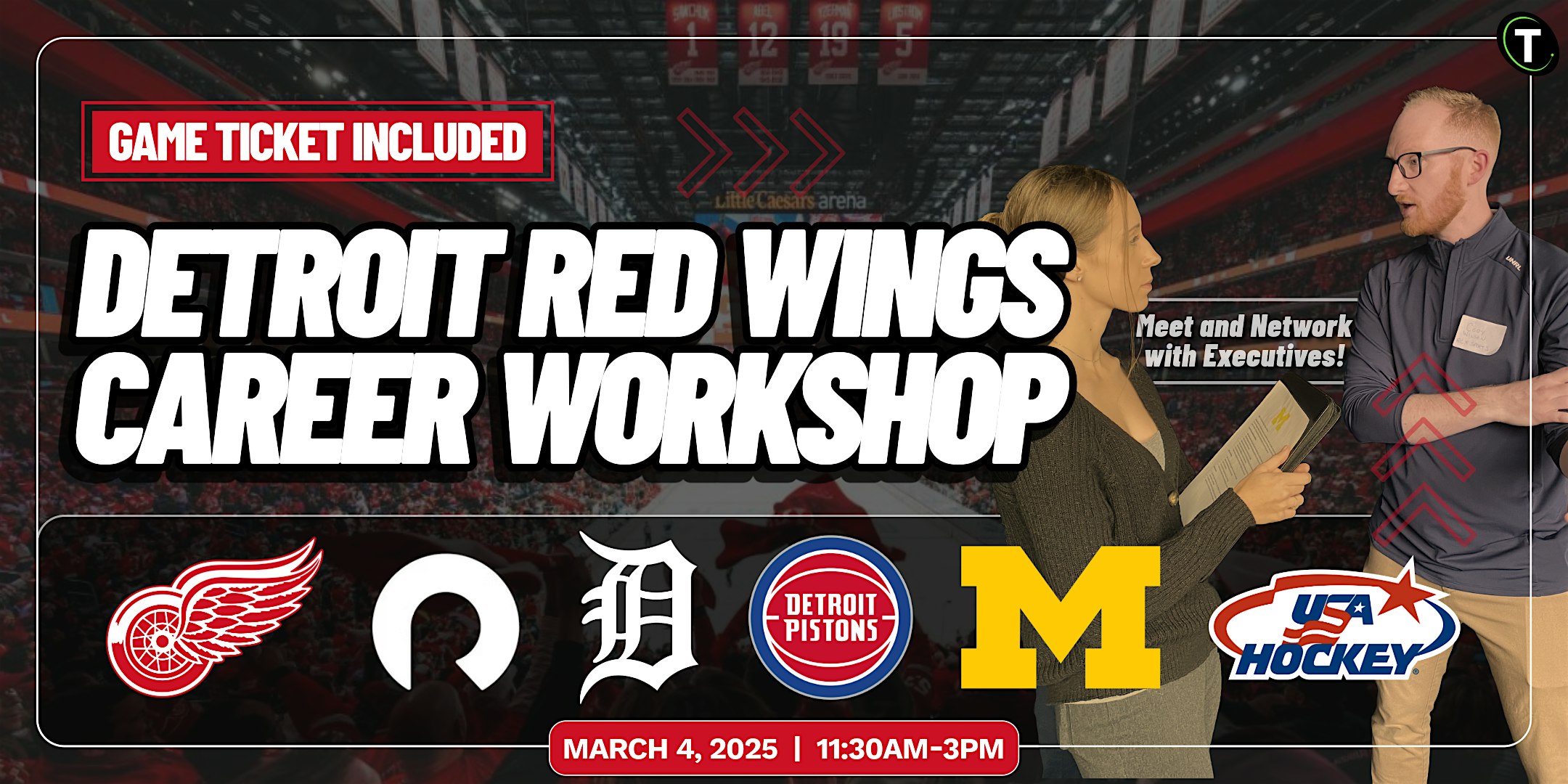 2025 Detroit Red Wings Sports and Entertainment Career Fair – Detroit, MI