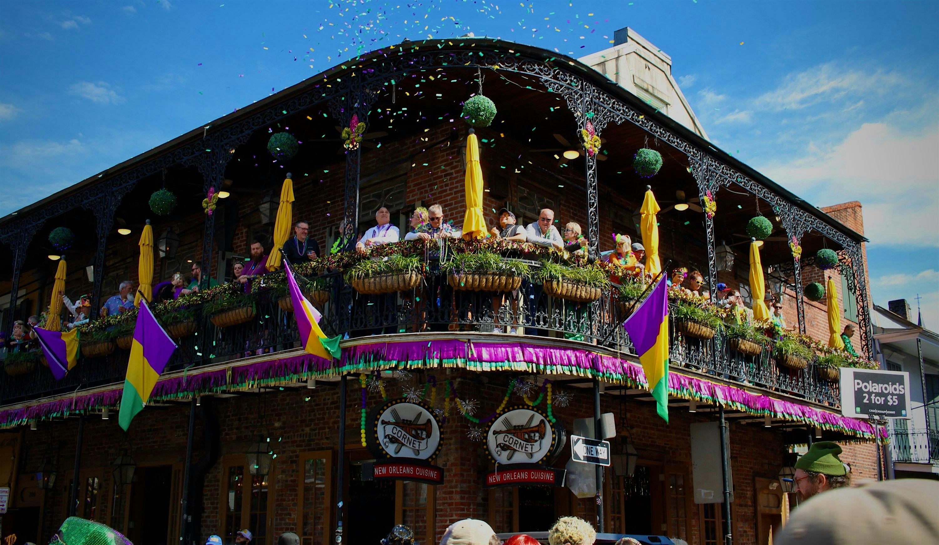 Fat Tuesday Bourbon Street Balcony Tickets – New Orleans, LA