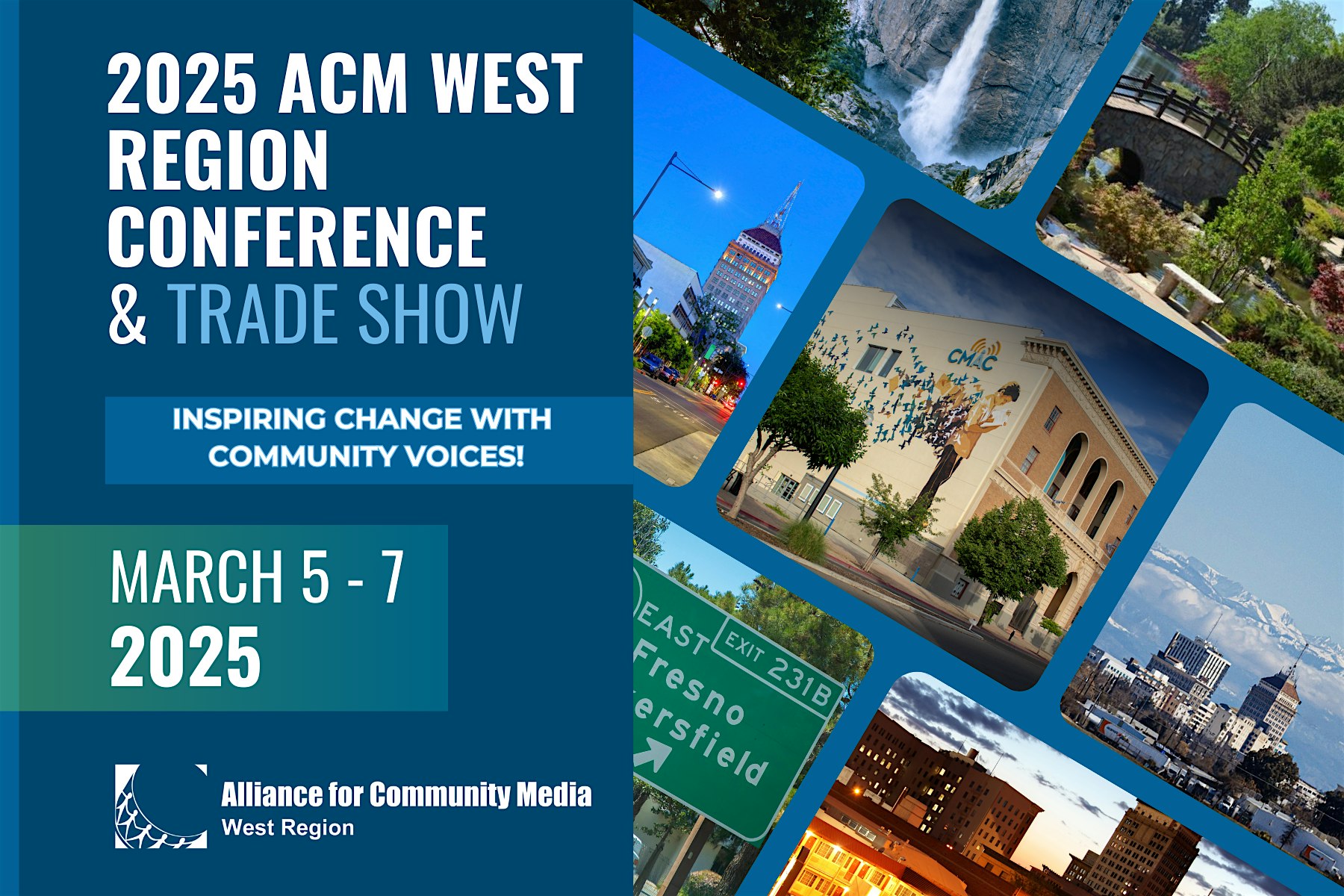 2025 ACM West Region Conference & Trade Show – Fresno, CA