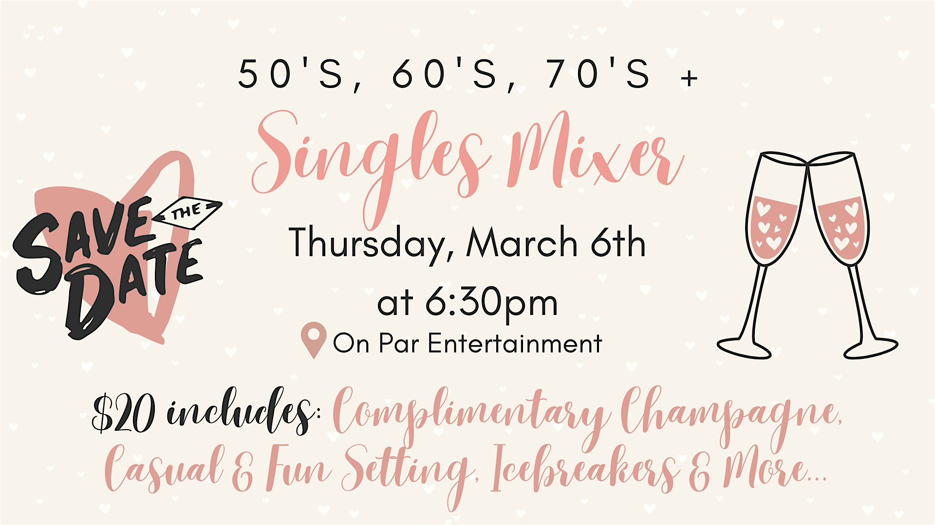 50’s + Singles Mixer at On Par Entertainment – Beavercreek, OH