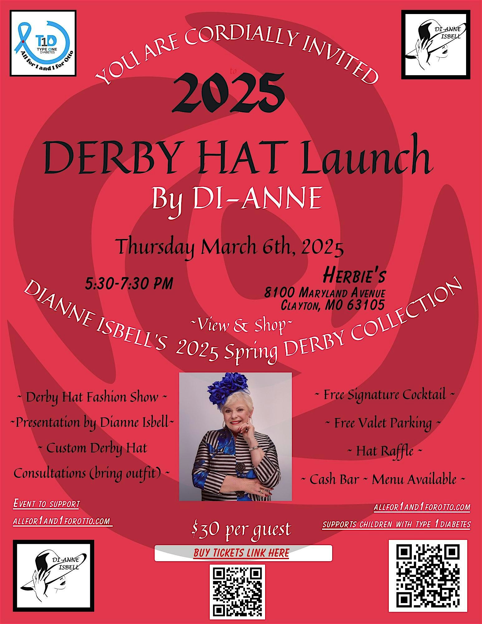 2025 Derby Hat Fashion Launch By DI-ANNE – Clayton, MO