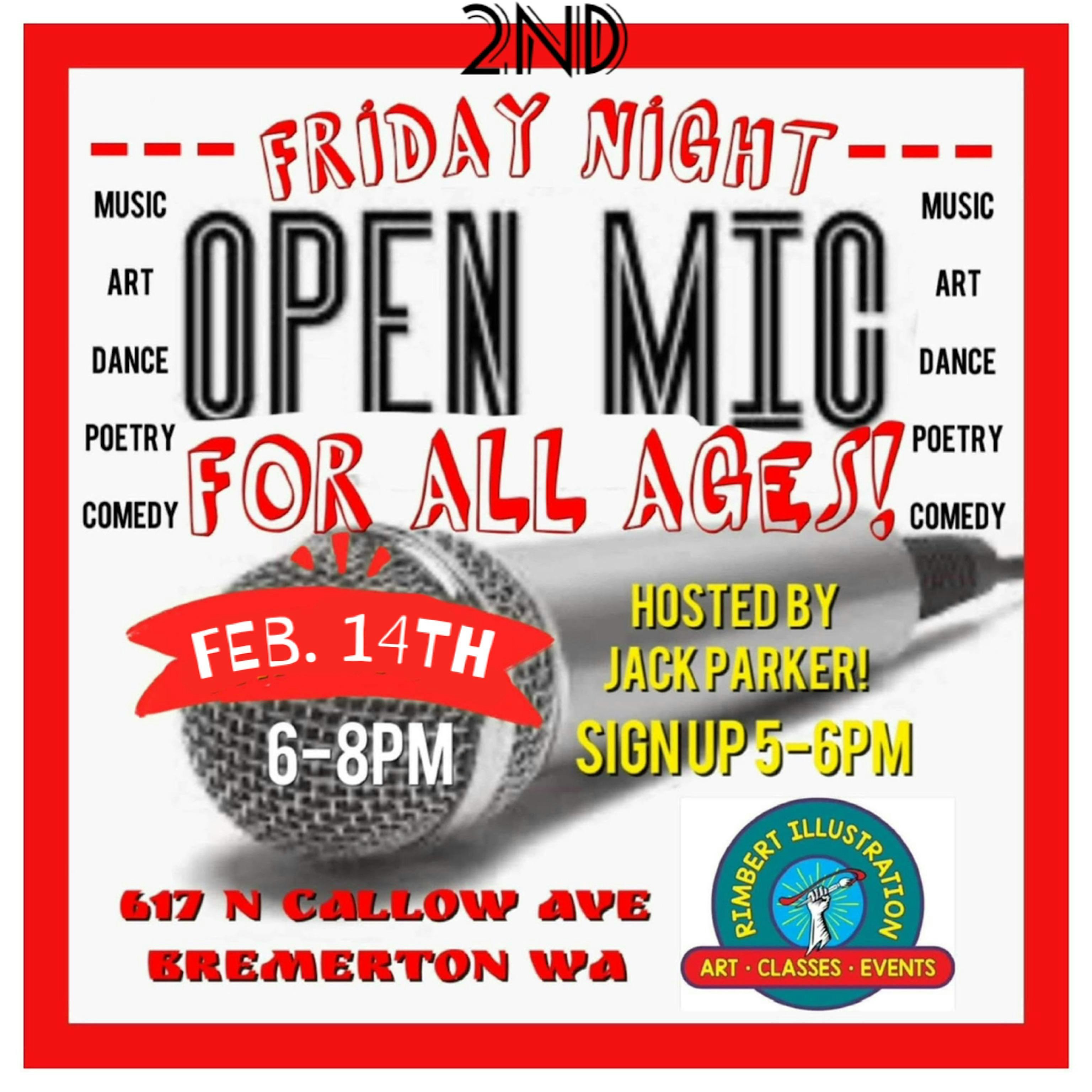 All-Ages Open Mic – Bremerton, WA