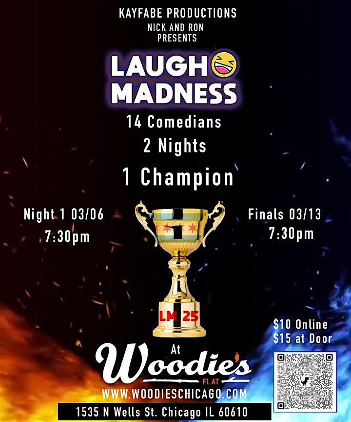 2025 Laugh Madness Stand Up Competition – Chicago, IL