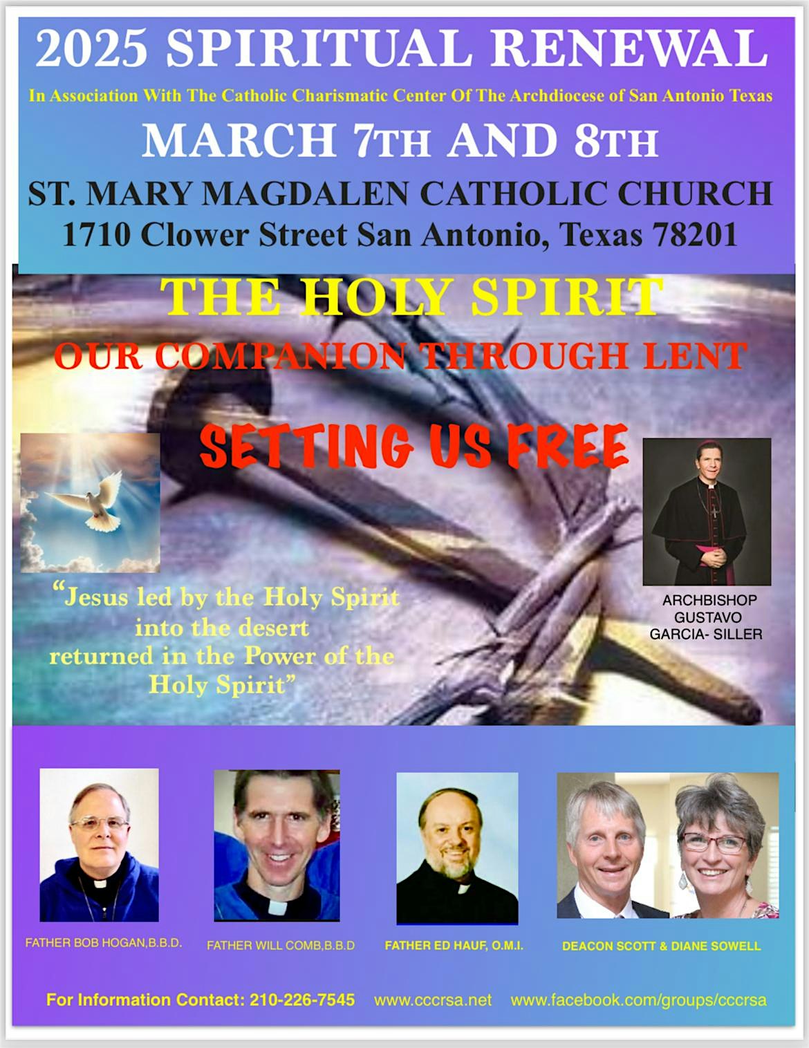 2025 Spiritual Renewal Conference – San Antonio, TX