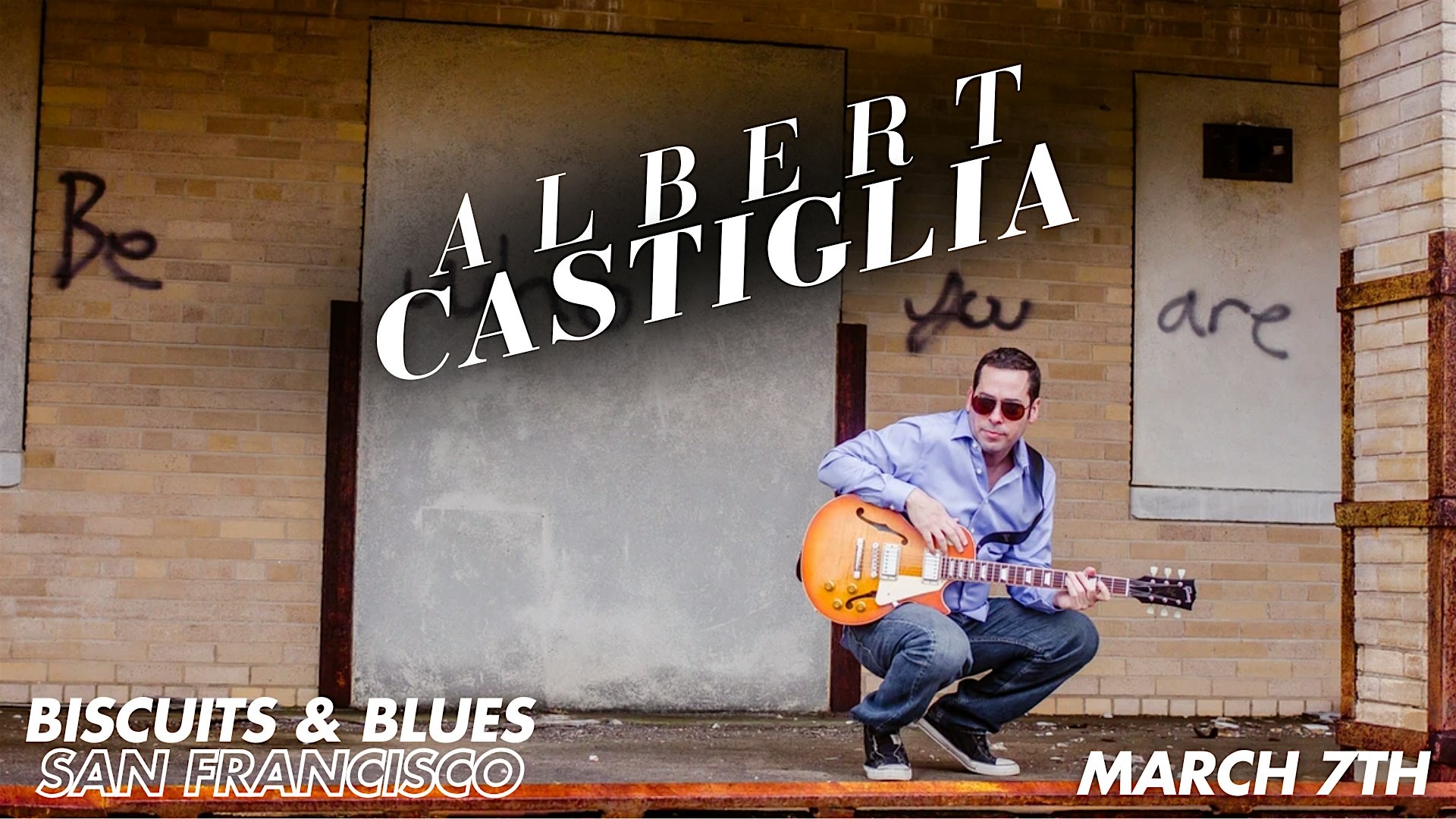 Albert Castiglia Live in San Francisco – San Francisco, CA