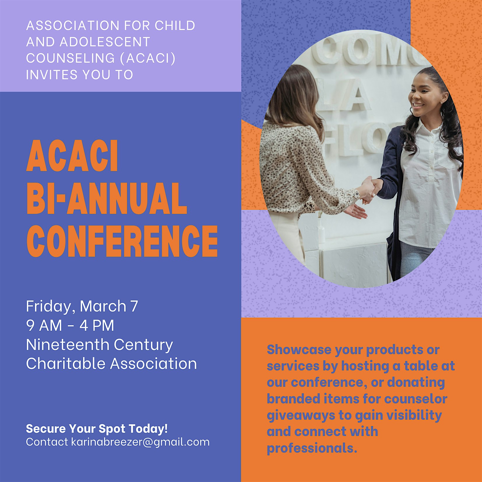 ACACI SPRING CONFERENCE – Oak Park, IL