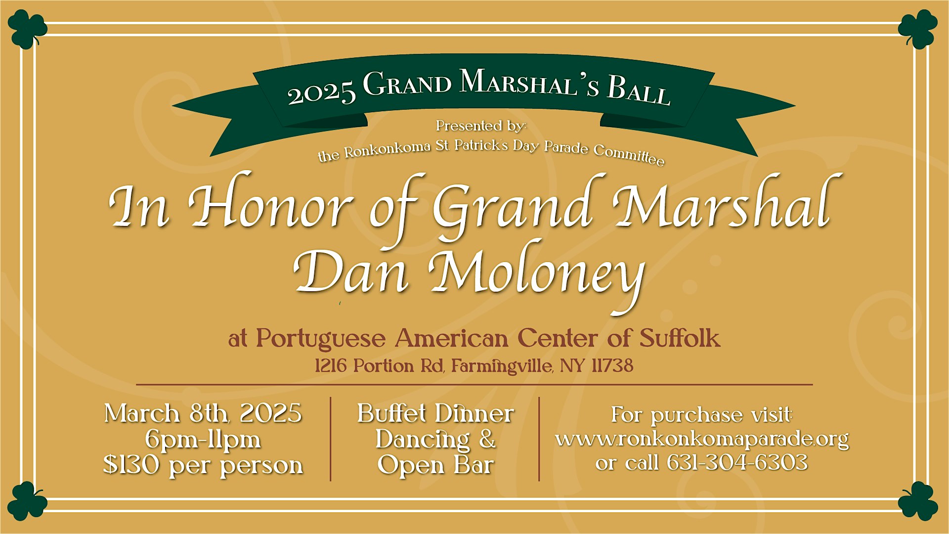 2025 Grand Marshal Ball – Farmingville, NY