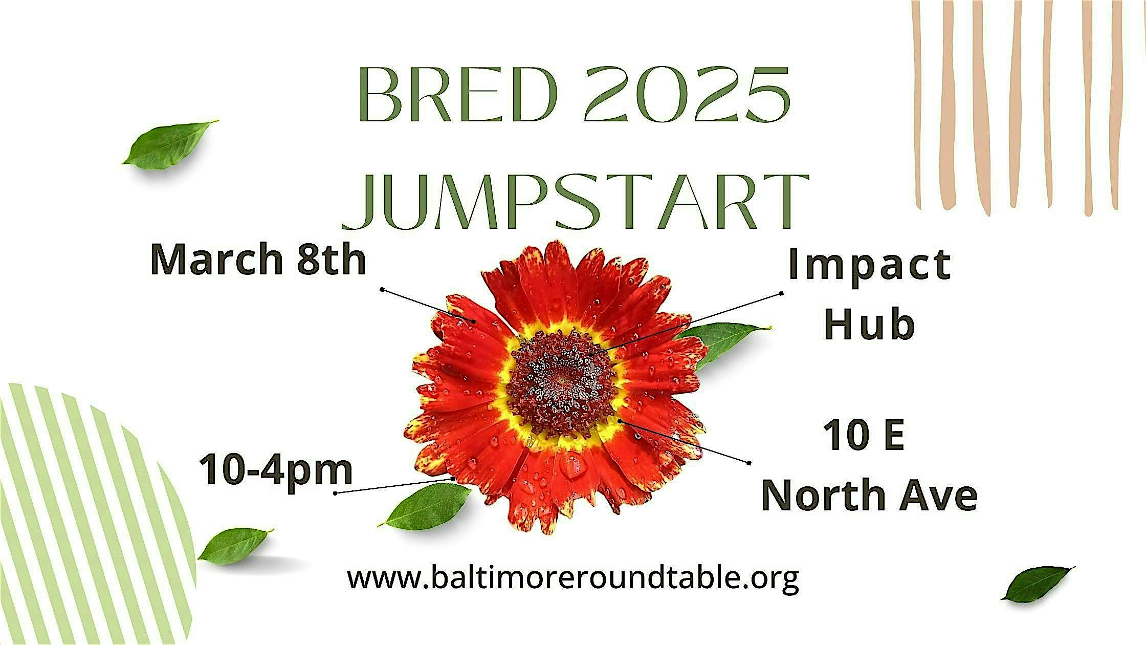 2025 BRED JUMPSTART – Baltimore, MD