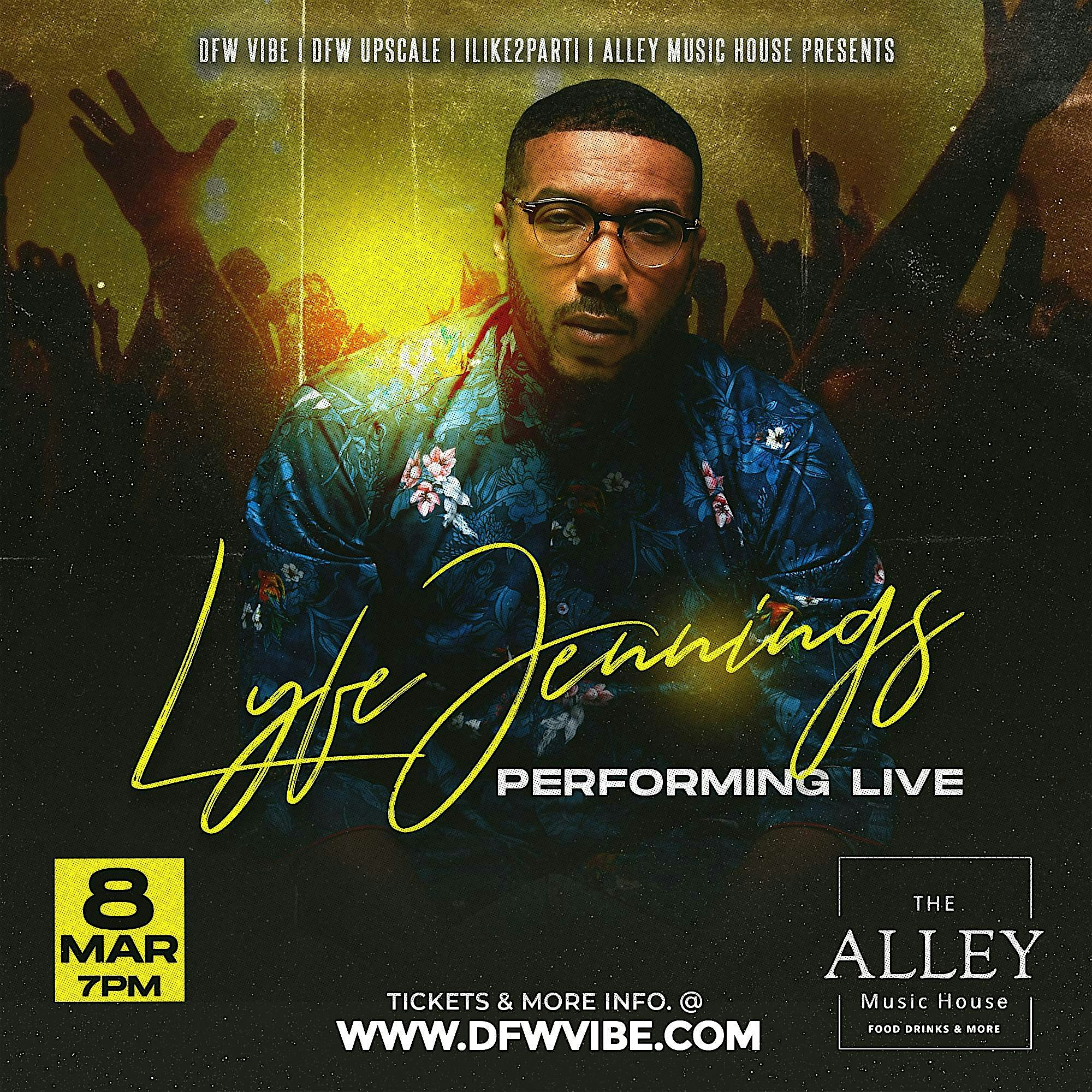 Alley Music House Concert Series “Lyfe Jennings” Performing Live! – Dallas, TX