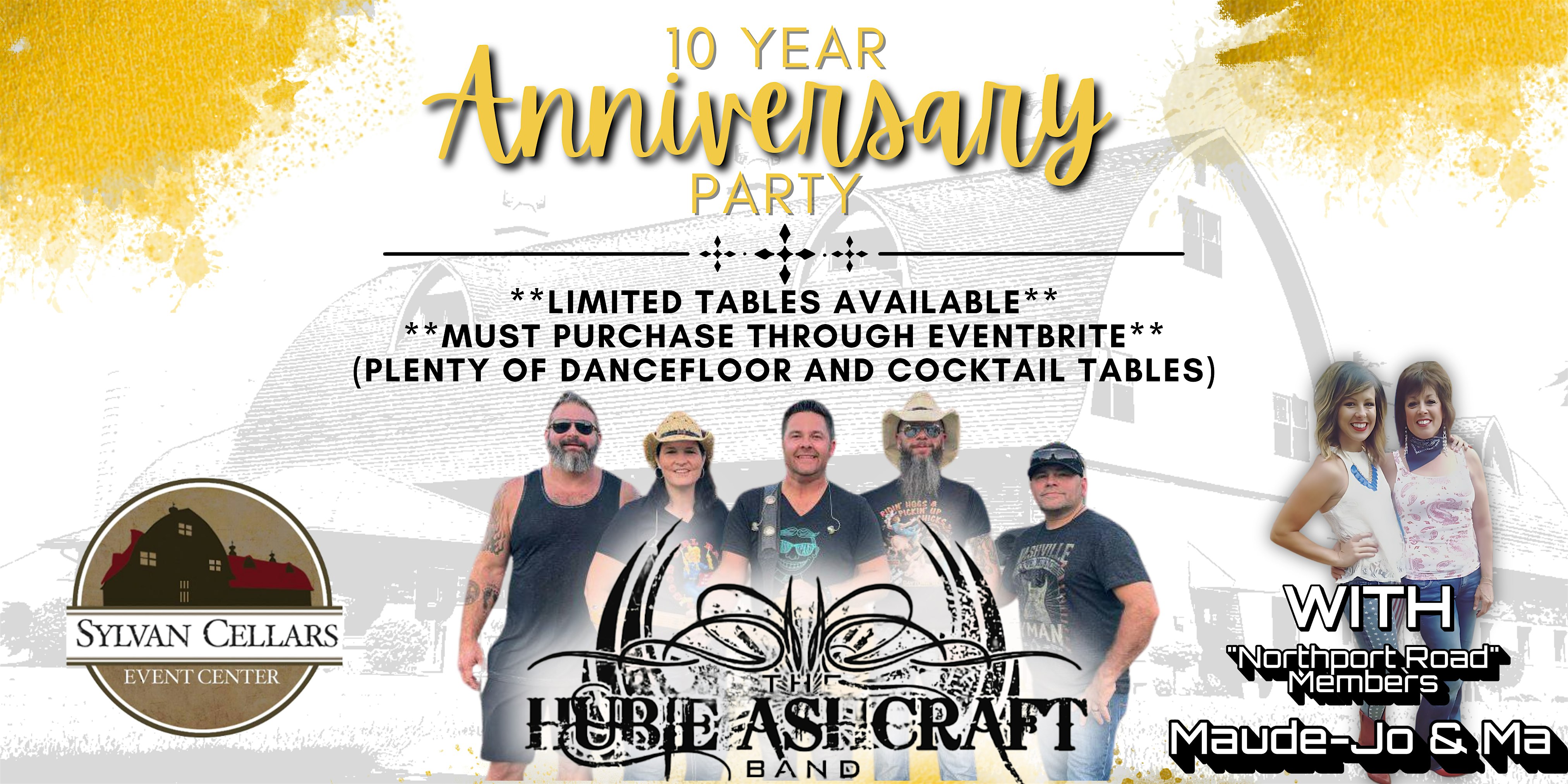 10 YEAR ANNIVERSARY PARTY MARCH 8TH, 2025 – Wolcottville, IN