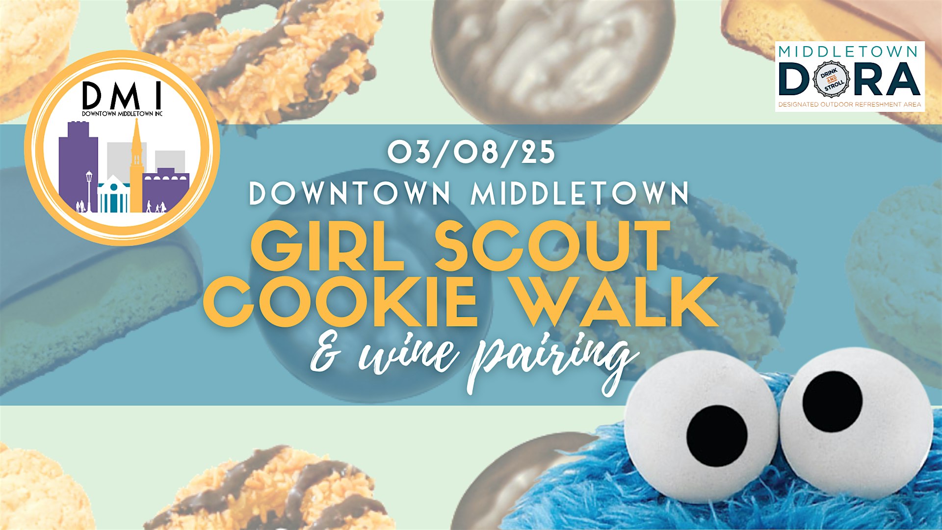 2025 Girl Scout Cookie Walk & Wine Pairing – Middletown, OH