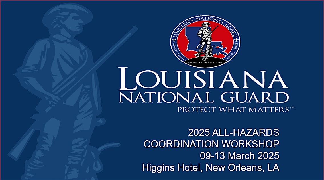 2025 All-Hazards Coordination Workshop – New Orleans, LA