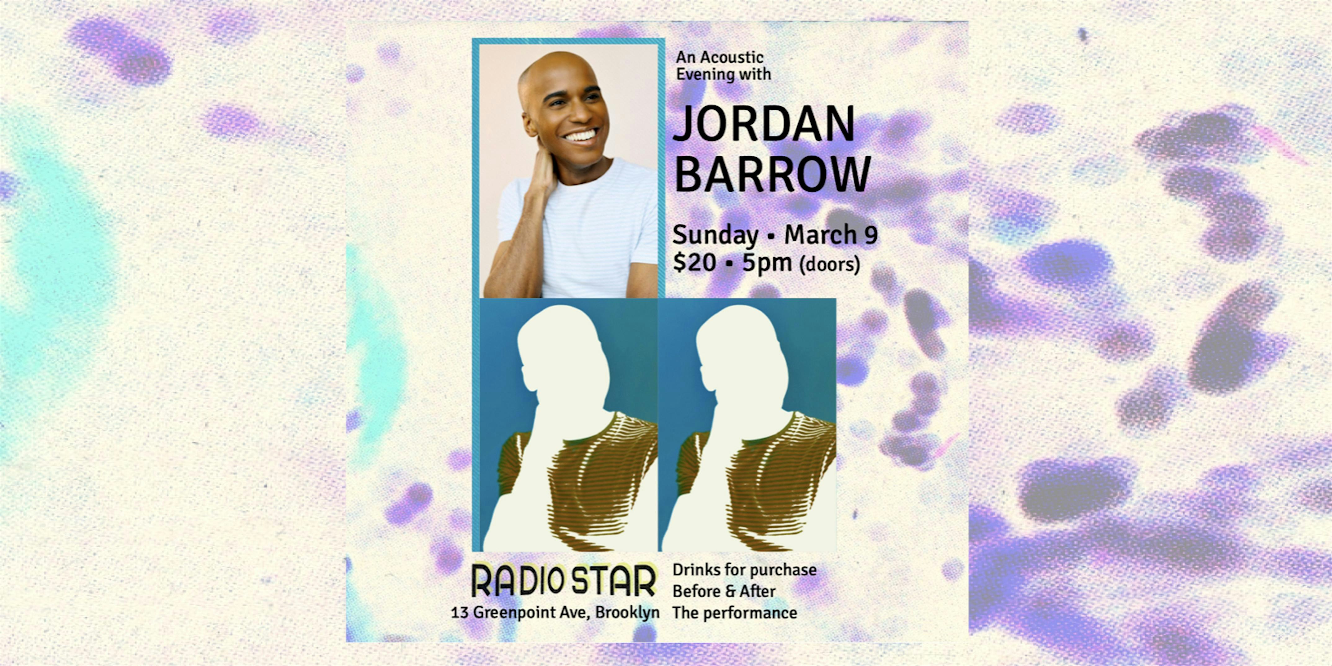 An Acoustic Evening with JORDAN BARROW – Brooklyn, NY