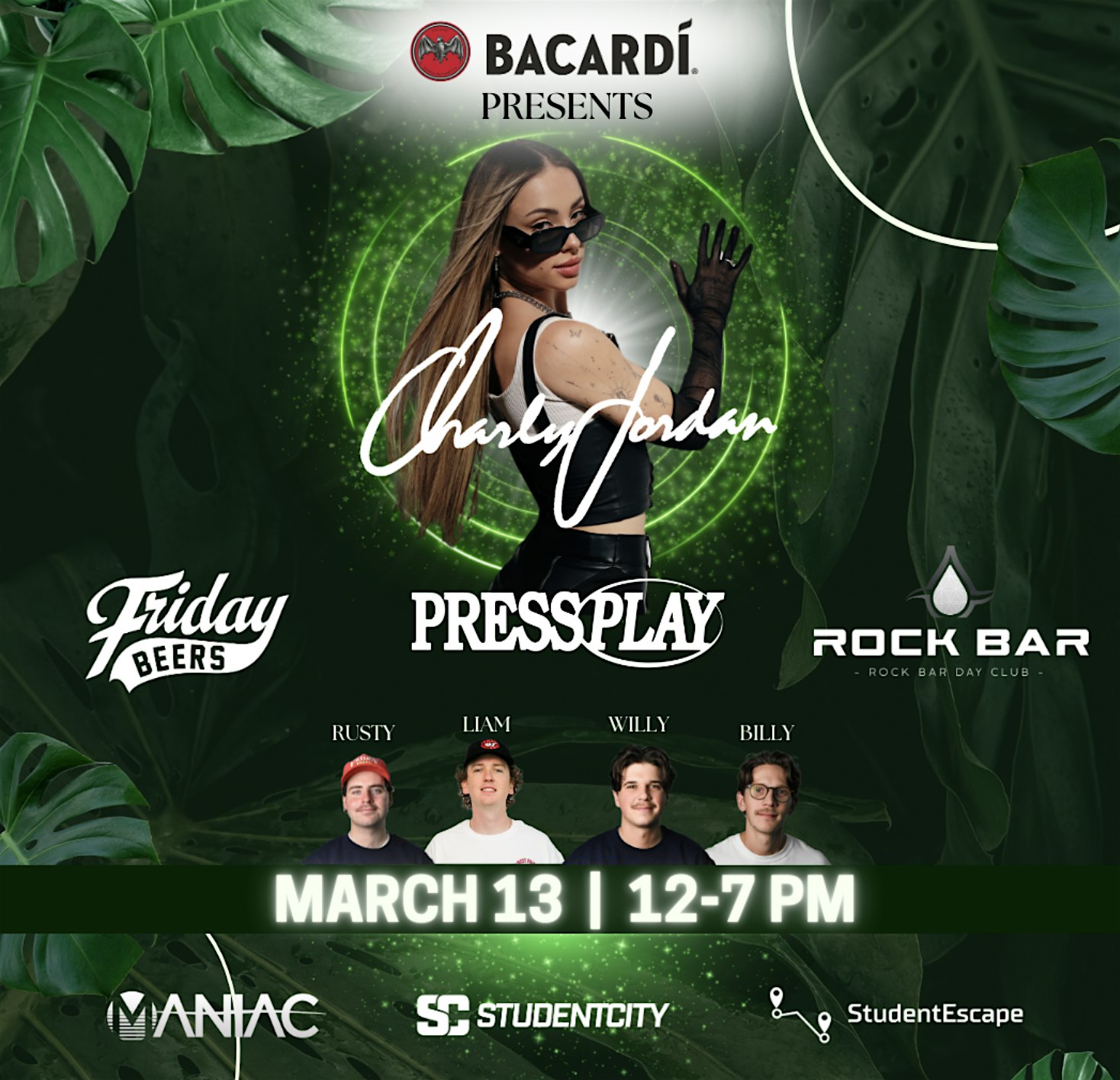 Spring Break at Rock Bar Sponsored by Bacardi – Fort Lauderdale, FL