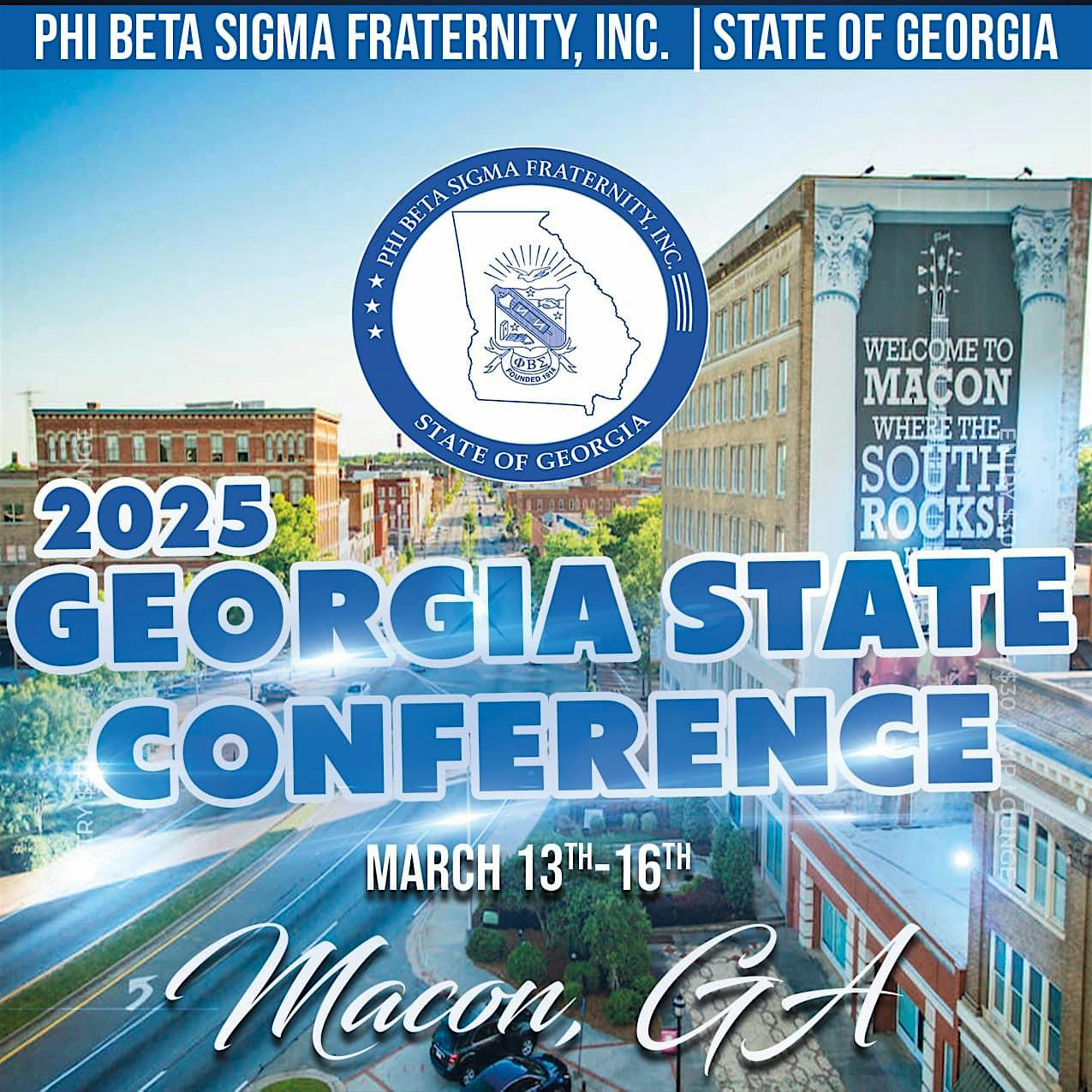 2025 Phi Beta Sigma Georgia State Conference – Macon, GA