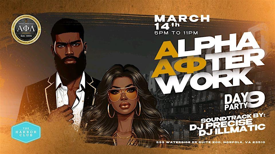 Alpha After Work Day Party 9 – Norfolk, VA