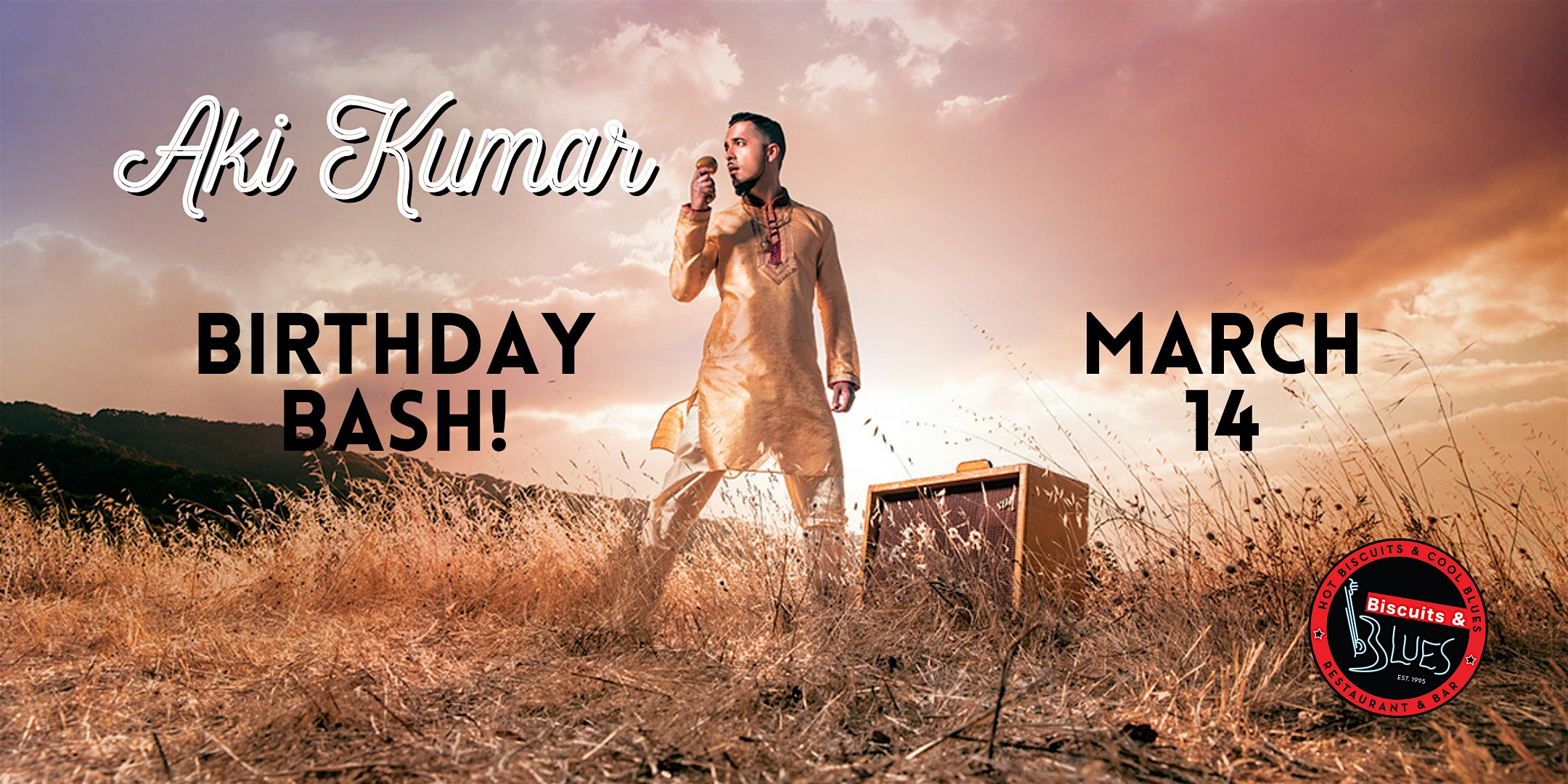 Aki Kumar Birthday Bash Ft. Kirk Fletcher LIVE in SF – San Francisco, CA