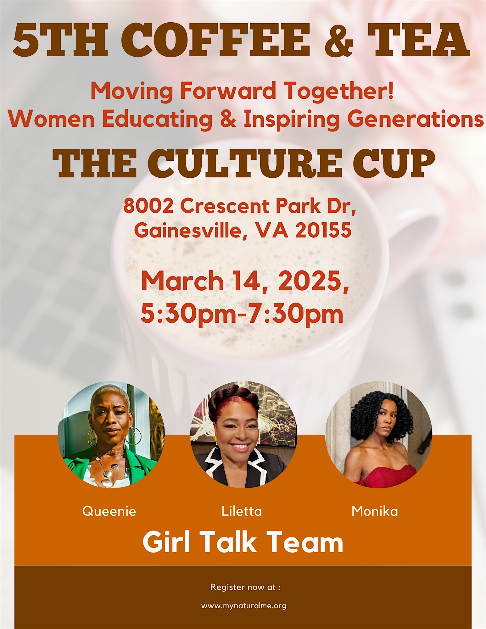 5th Coffee & Tea Women’s Event – Gainesville, VA