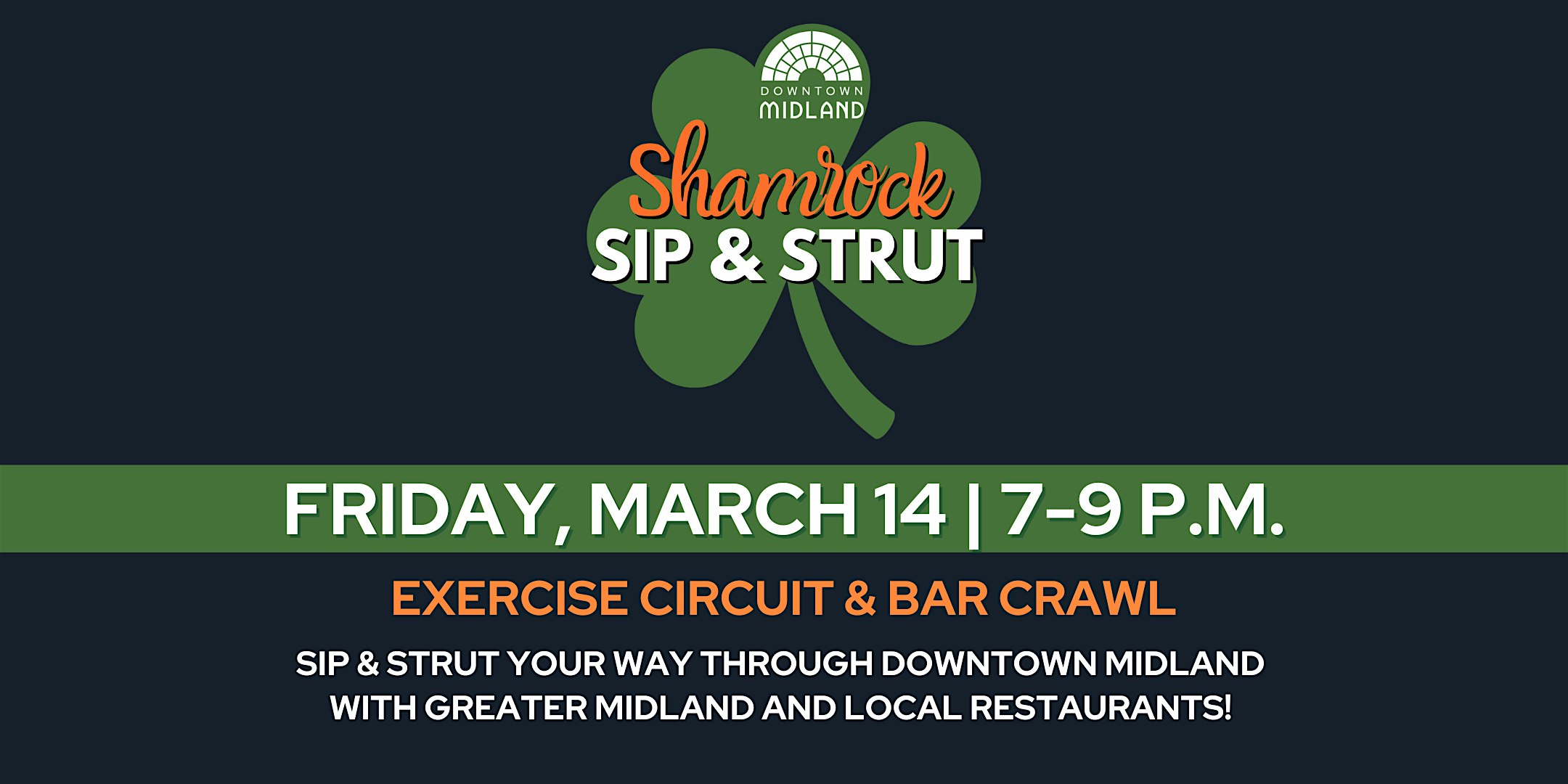 2025 Shamrock Sip & Strut – Midland, MI