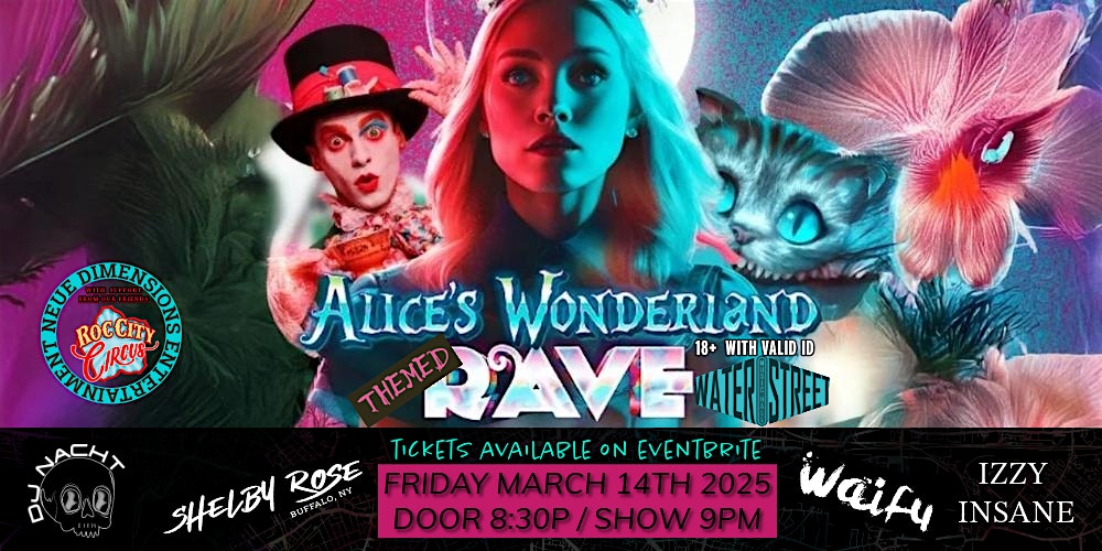 Alice In Wonderland Rave – Rochester, NY