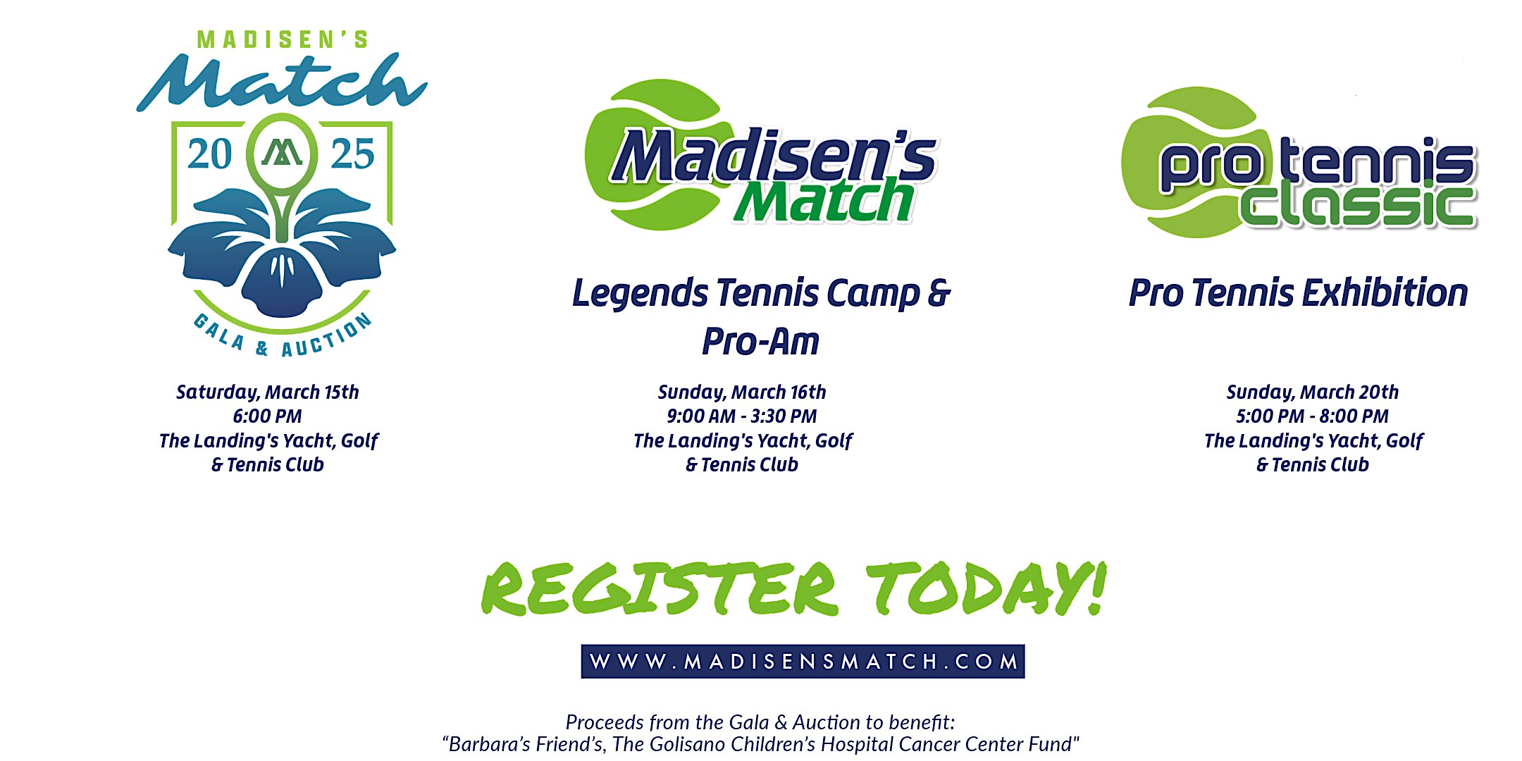 2025 Madisen’s Match hosted by The Landings Yacht, Golf & Tennis Club – Fort Myers, FL