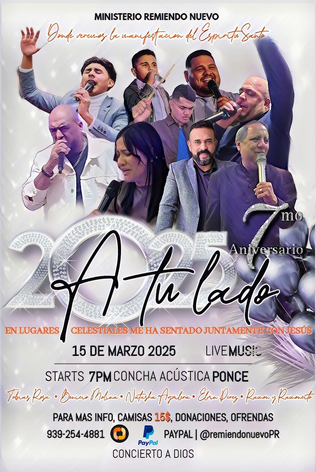 7MO ANIVERSARIO – A TU LADO | WORSHIP NIGHT – Ponce, Ponce