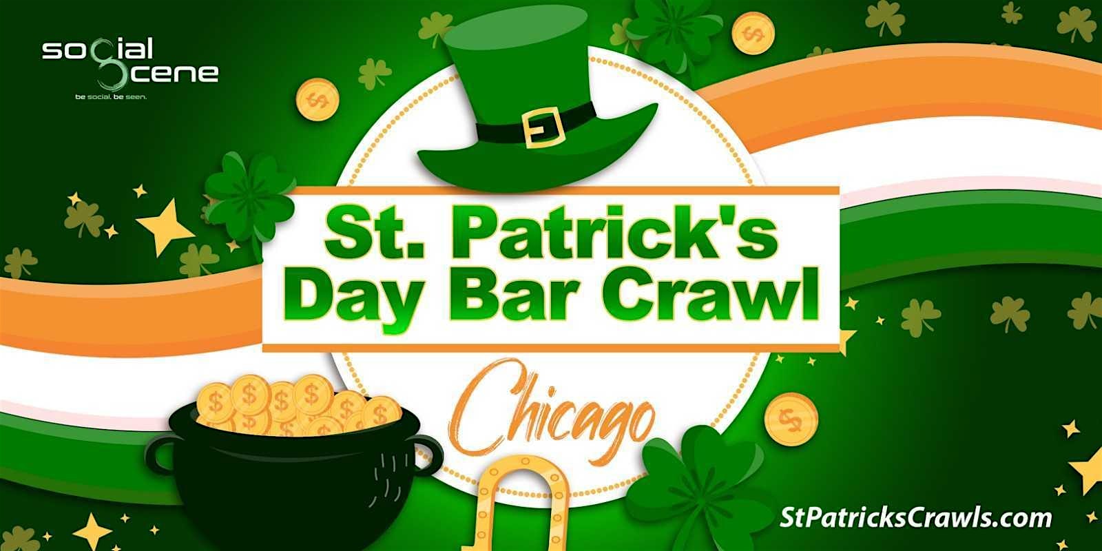 2025 Chicago St Patrick’s Day Bar Crawl (Saturday) All Access – Chicago, IL