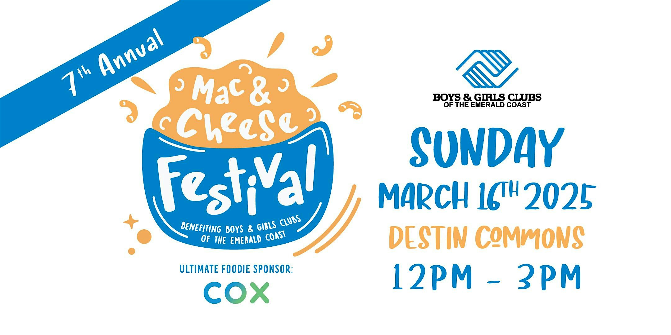 7th Annual Mac and Cheese Festival – Destin, FL