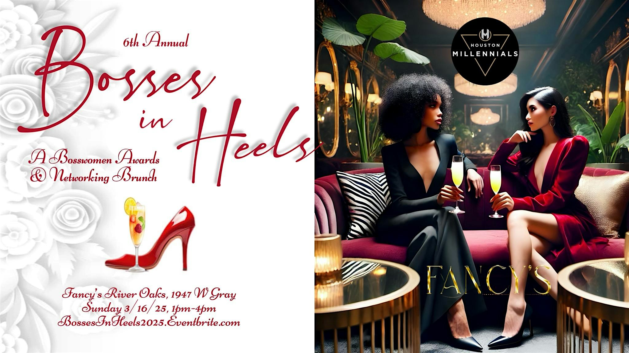 6th Annual Bosses in Heels – A Bosswomen Awards & Networking Brunch – Houston, TX