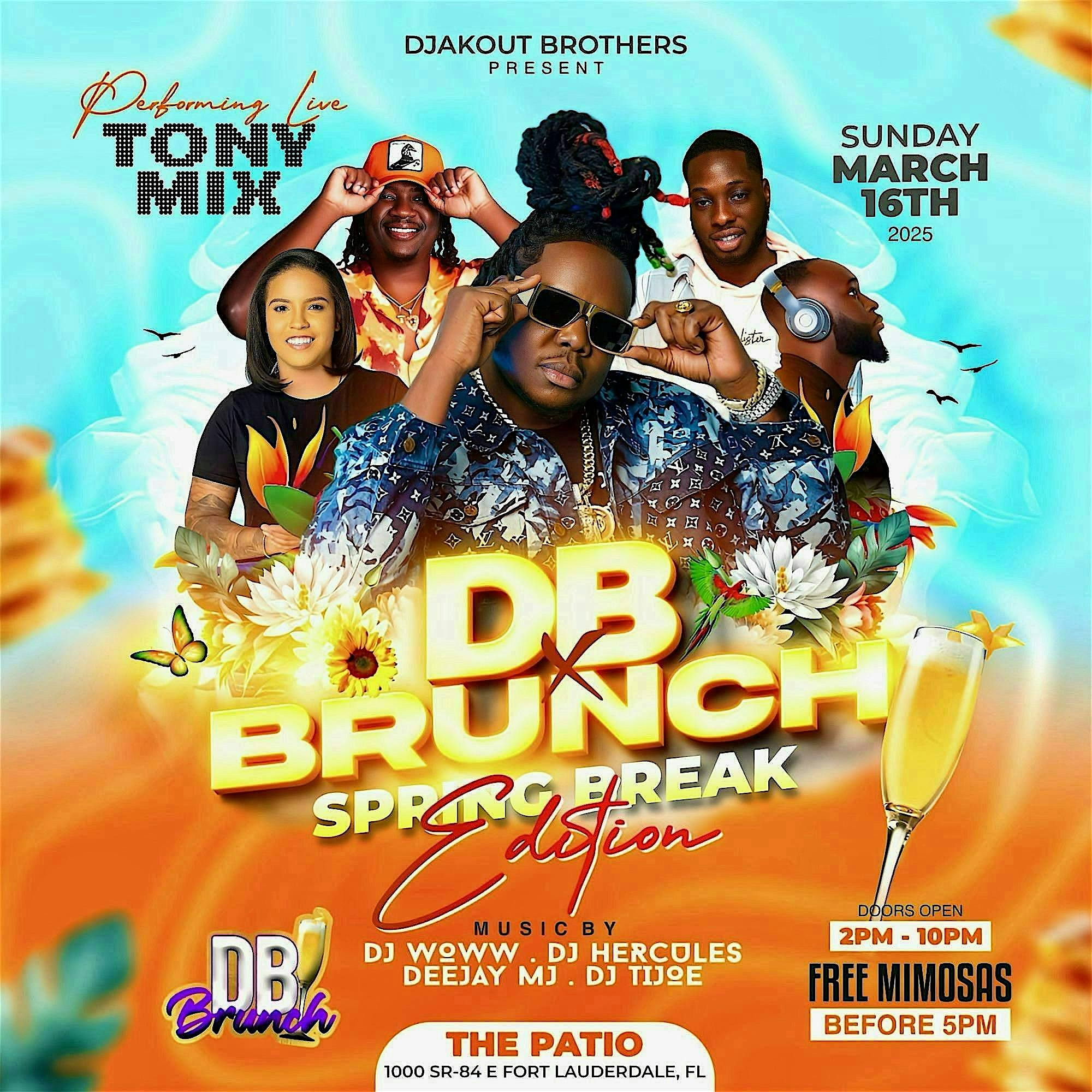 DB BRUNCH: Spring Break Edition – Fort Lauderdale, FL