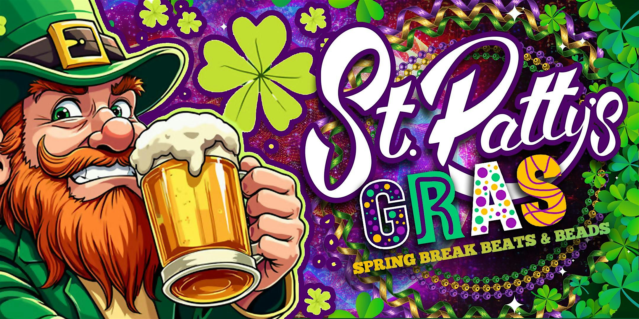 St. Patty: Spring Break, Beats, & Beads at Hammerhead Fred’s – Panama City Beach, FL