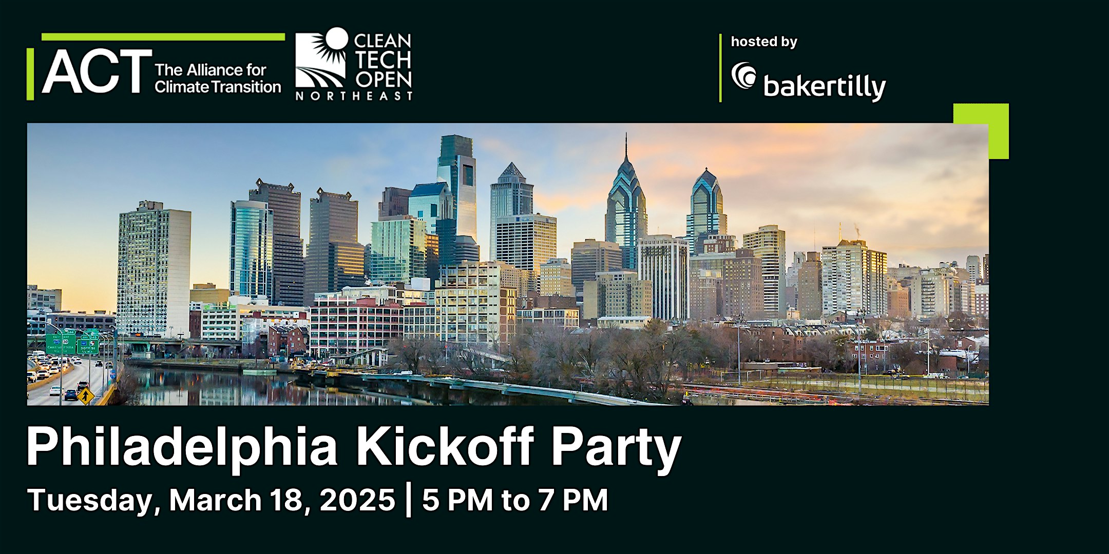 2025 Cleantech Open Northeast Philadephia Kickoff Party – Philadelphia, PA