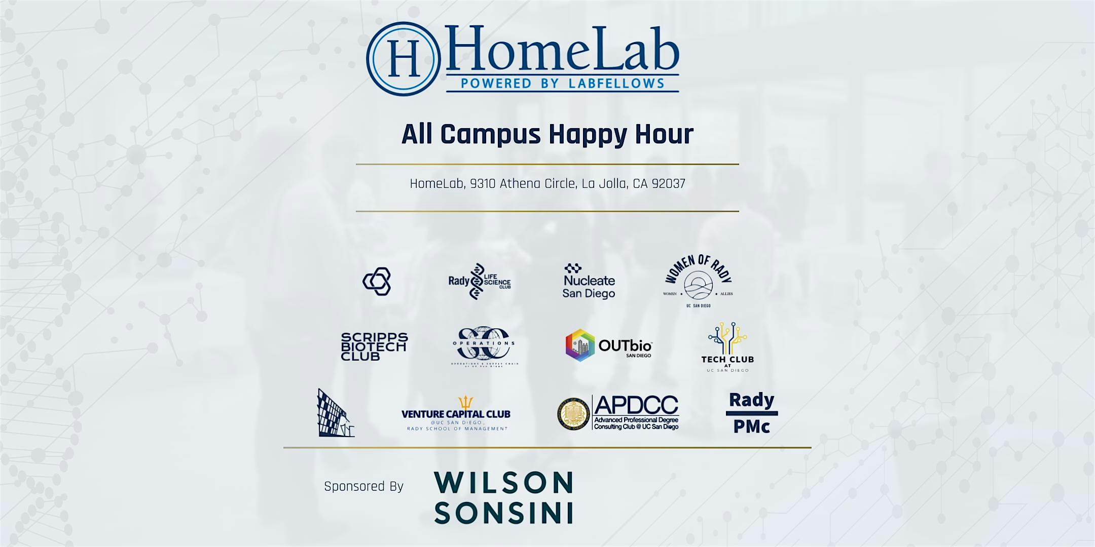 All-Campus Happy Hour – La Jolla, CA