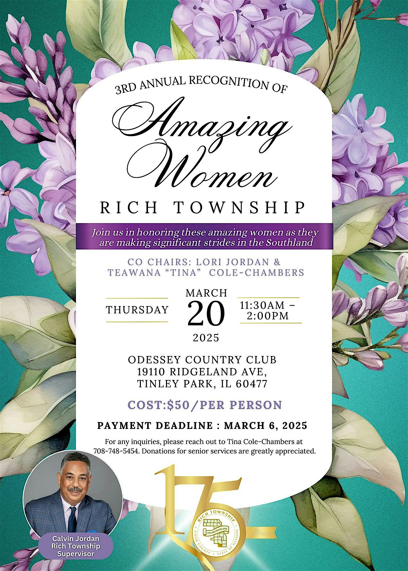 2025 Amazing Women Event – Tinley Park, IL