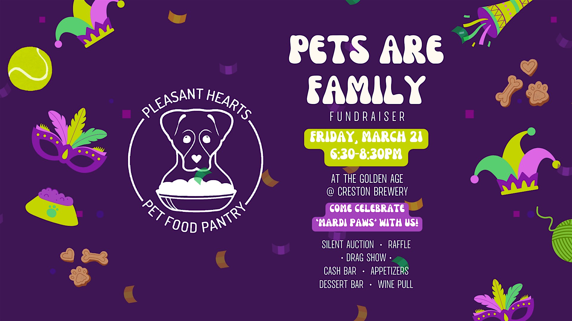 6th Annual Pets Are Family Fundraiser – Grand Rapids, MI