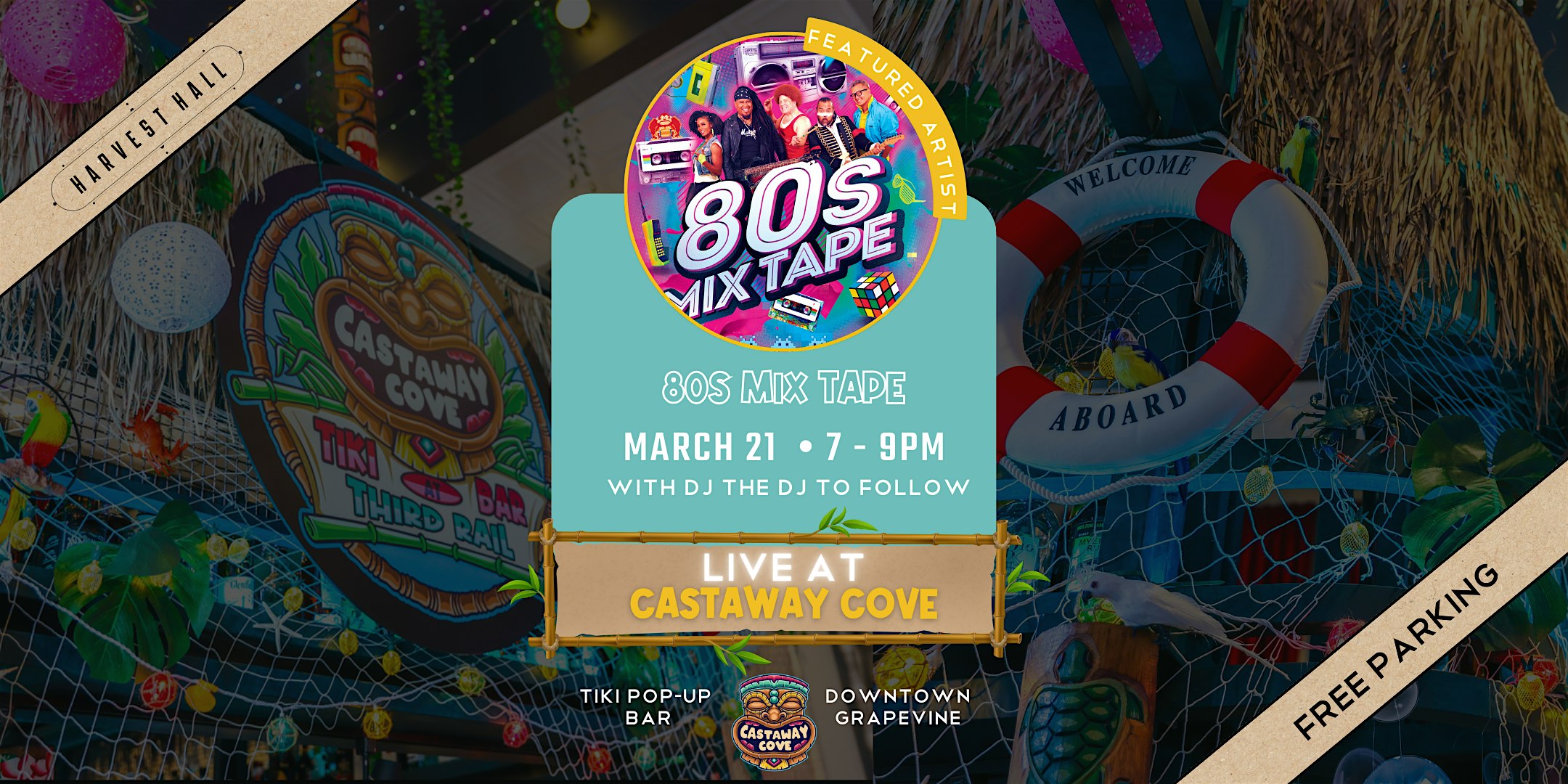 80s Mix Tape | LIVE at Castaway Cove – Grapevine, TX